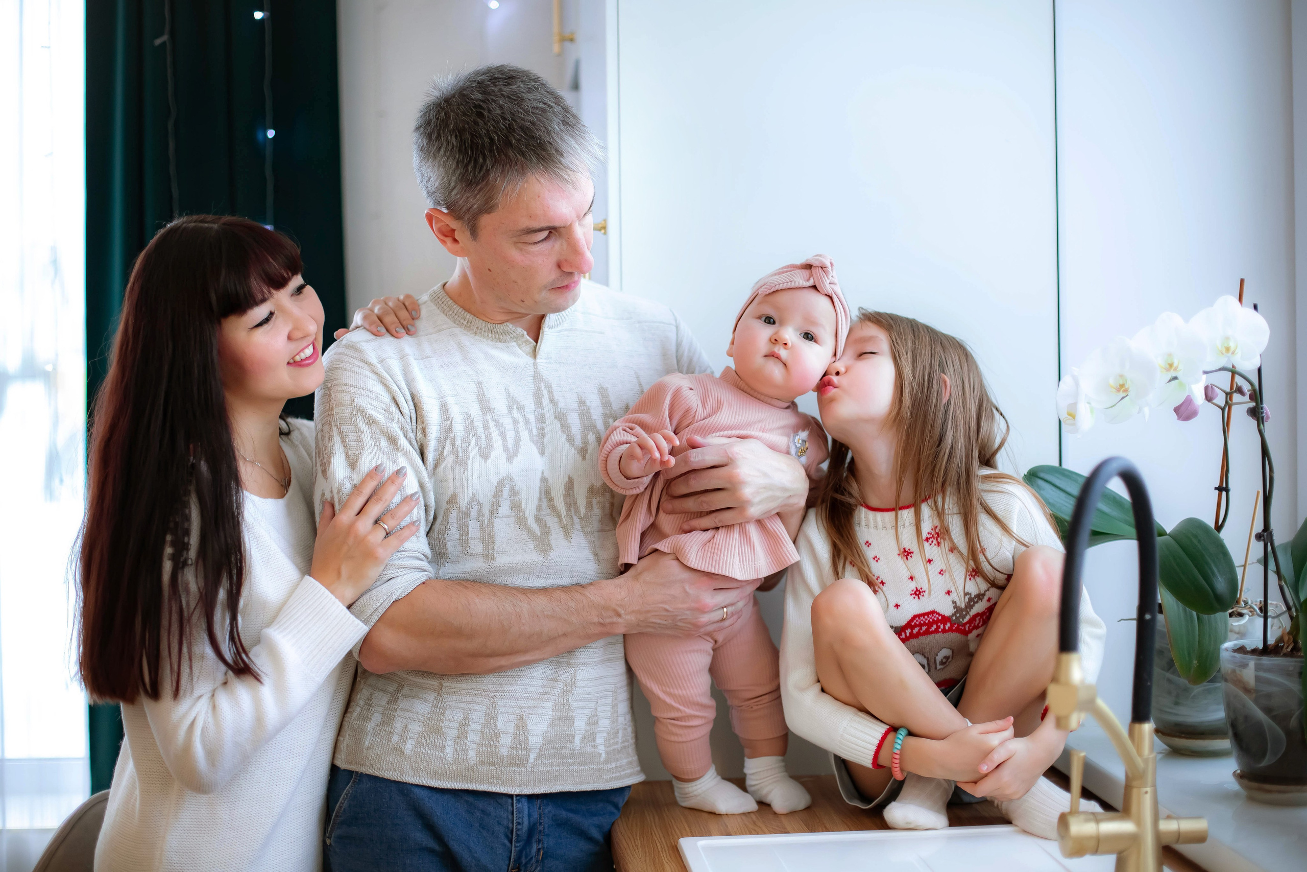 Домашняя фотосессия. Мила Дементьева семейный и детский фотограф Казань