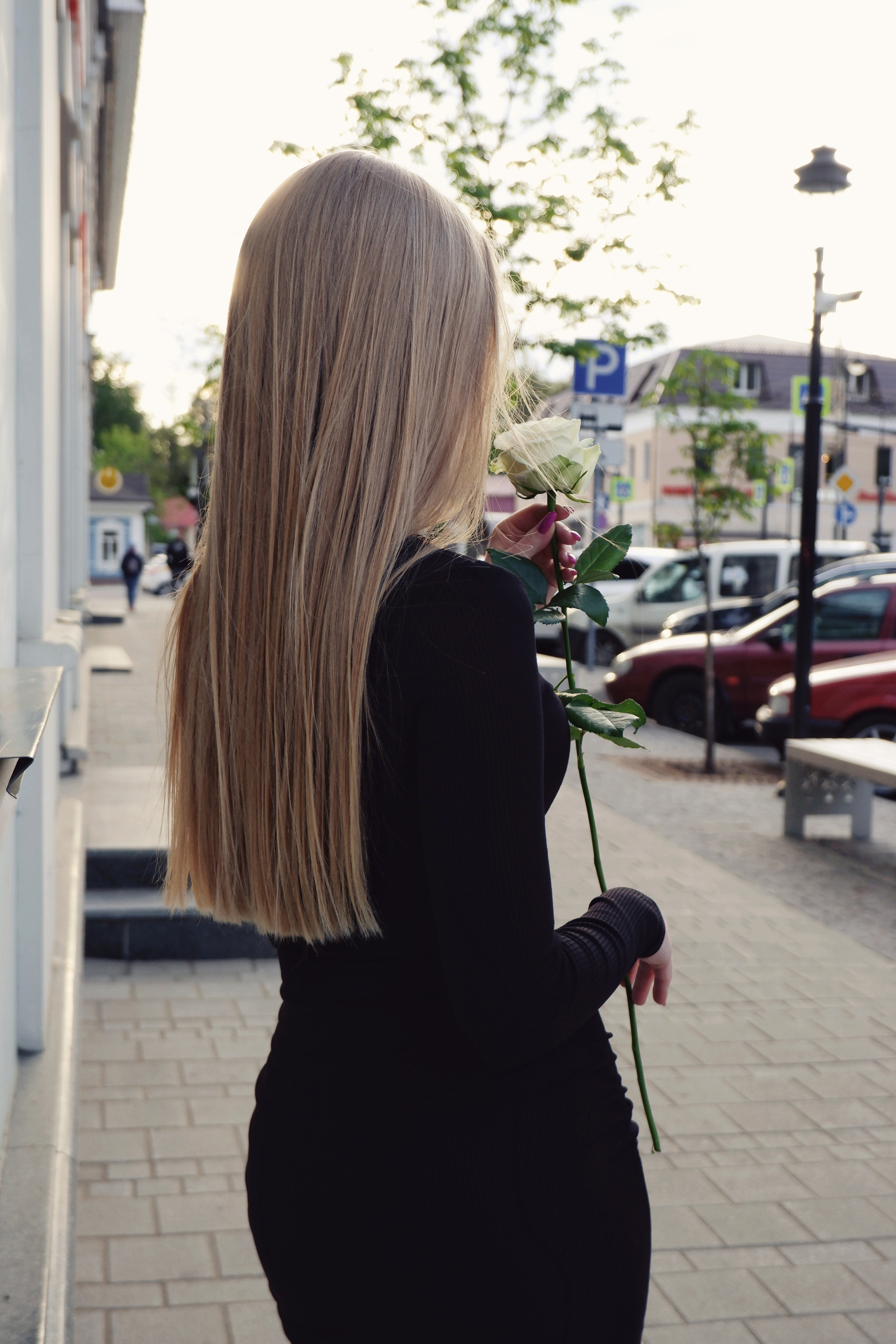 Нежная как роза. Прогулка с красавицей Ксюшей. Фотограф в Норильске Наташа Фаби