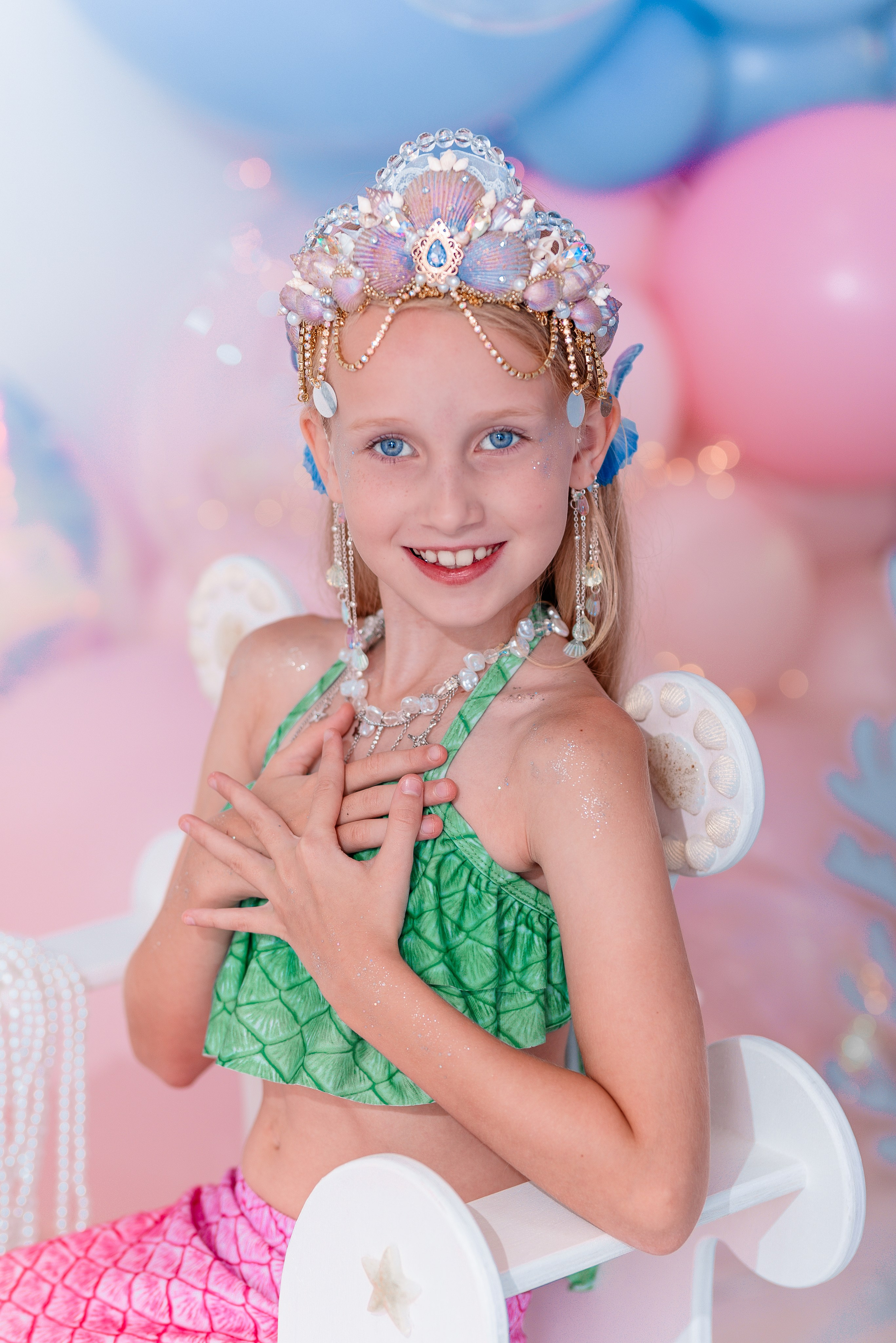 Детский фотопроект «Русалочка» в Сочи. Детский студийный фотограф Сочи