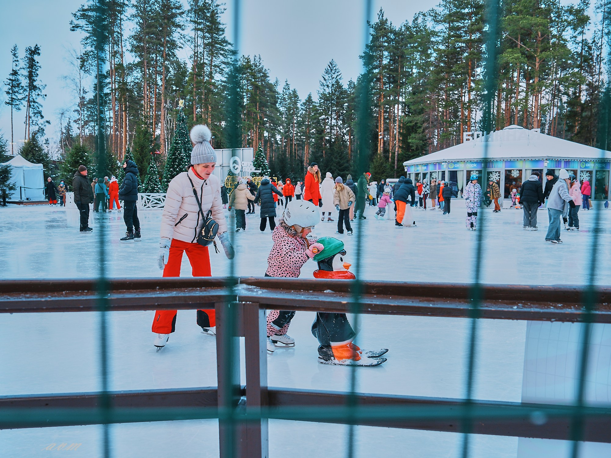 Новый год 2024-2025 Охта Парк. Фотограф Михеев Андрей