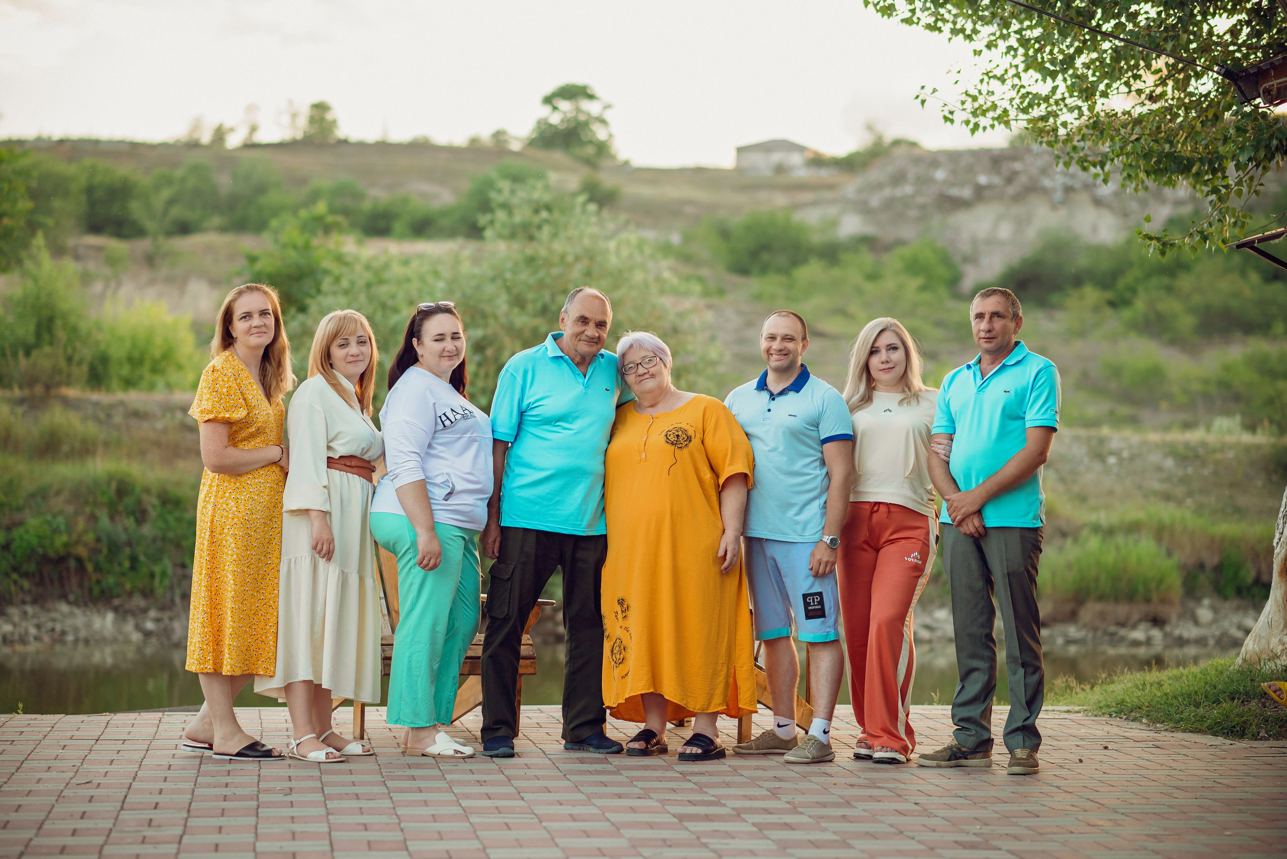 Большая семья. Семейный фотограф в Краснодаре