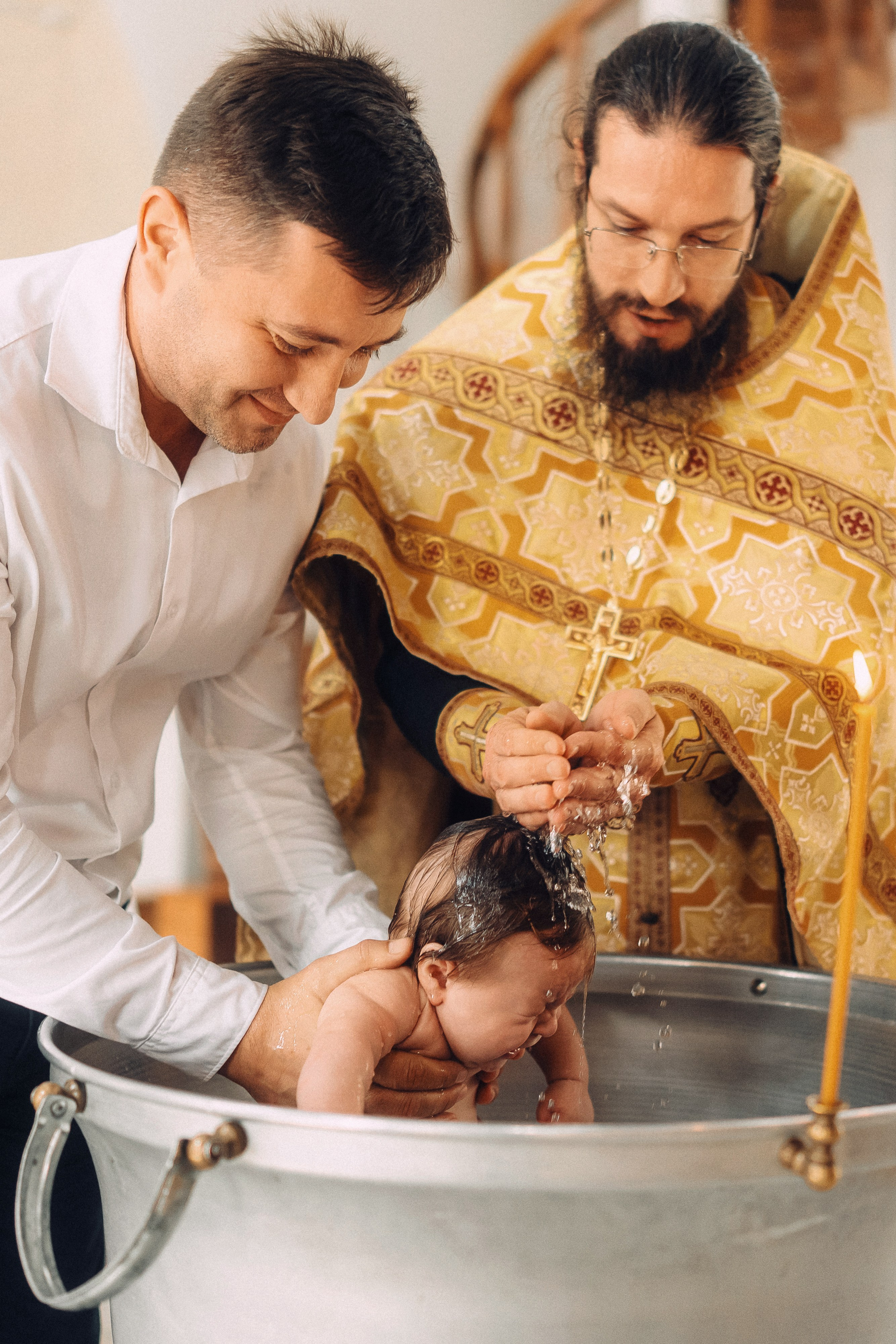 Таинство крещения в Воронеже. Свадебный и репортажный фотограф в Воронеже Роман Янко