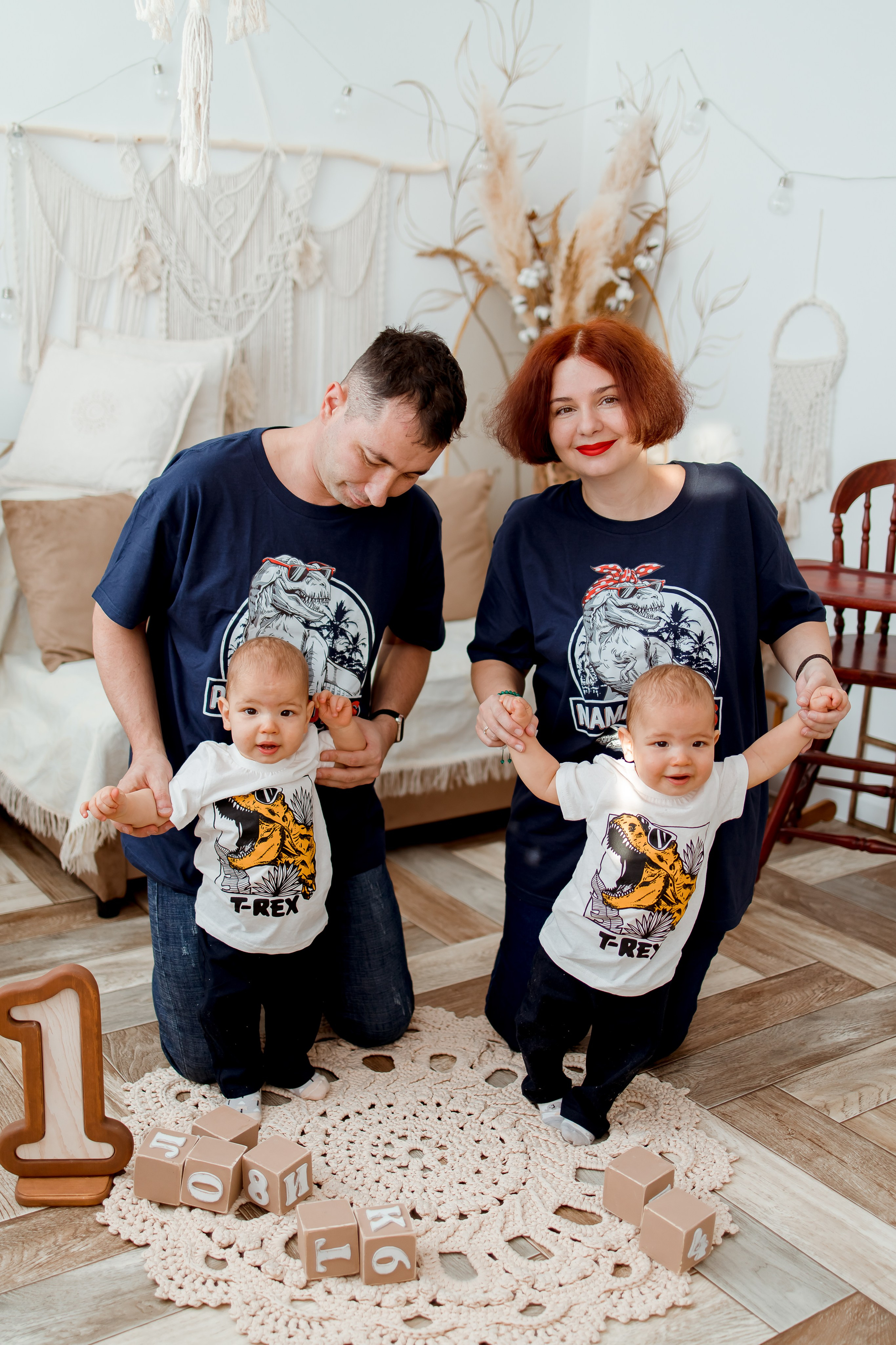 Федя и Лёва, 1 годик. Семейный и детский фотограф в Железногорске Саламахо Ольга