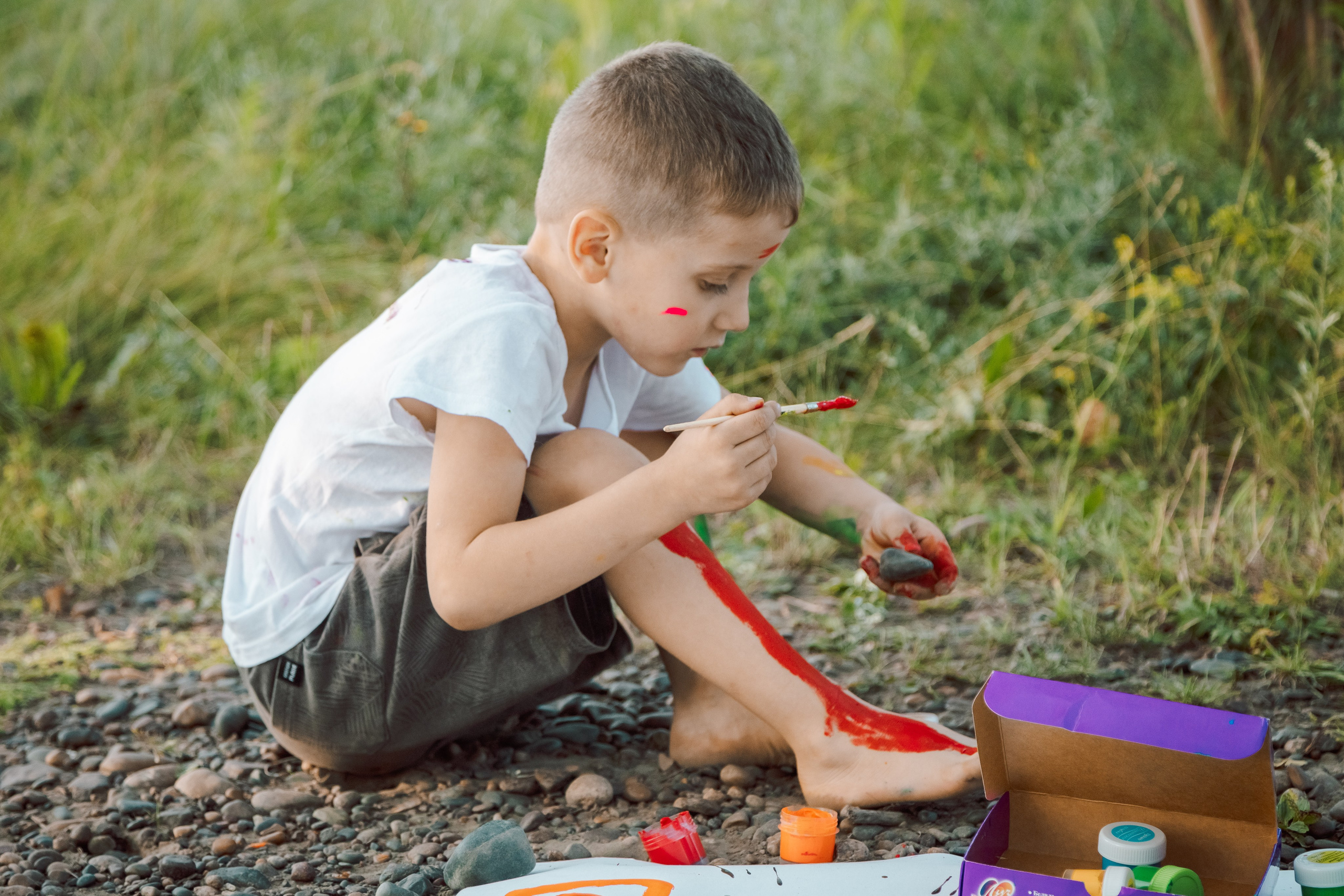 Семейная фотосессия на природе летом. Семейный и детский фотограф в Красноярске Ольга Гаврикова