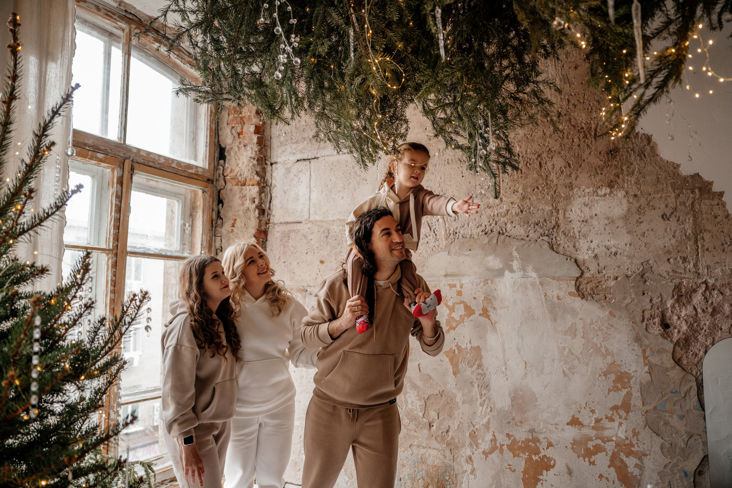 Семейная фотосессия. Фотостудия Мох. Свадебный и семейный фотограф Надежда Соловьева