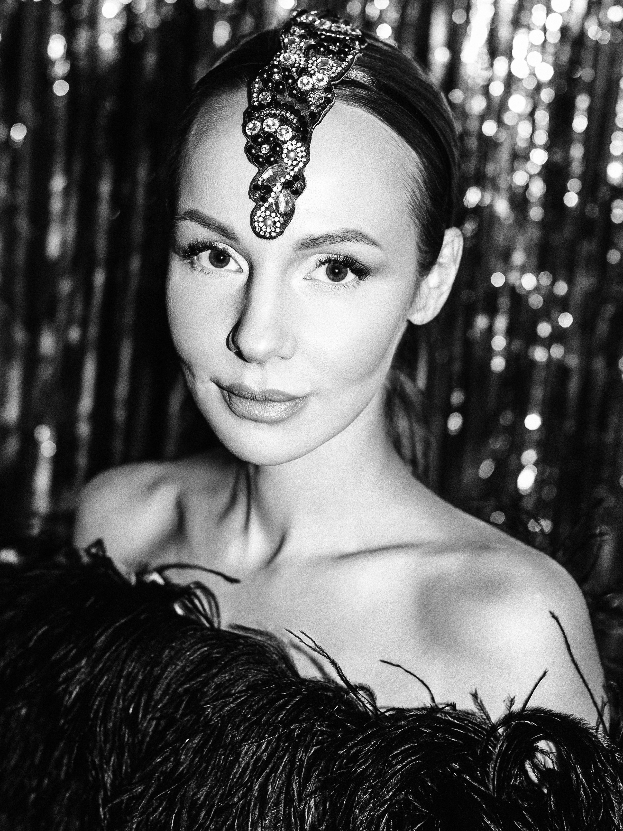 Новогодняя съемка. Света Полетаева Москва