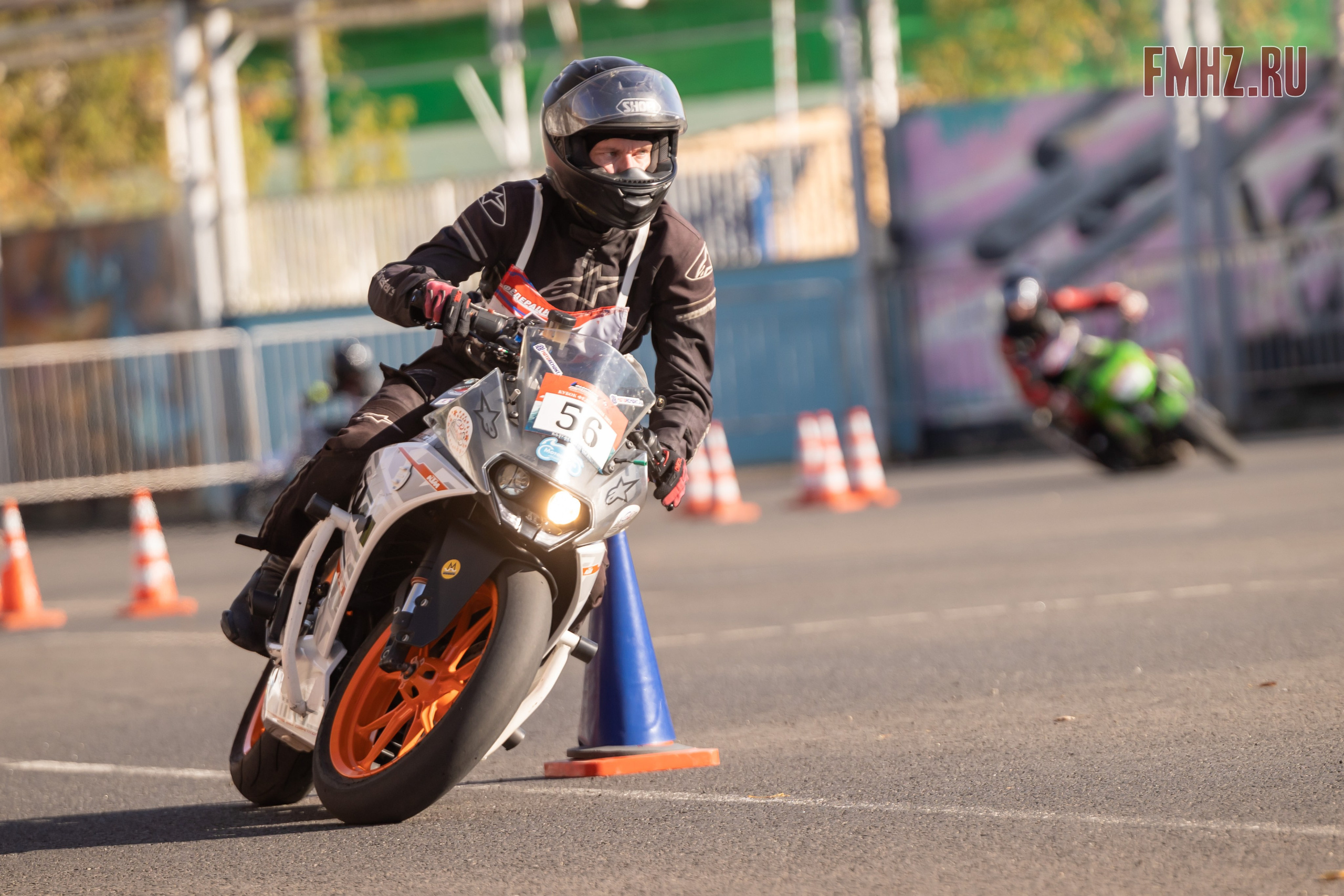 Соревнования по мотоджимхане на площадке Мосгортранс 15.09.2024. Фотограф Владимир Охрименко