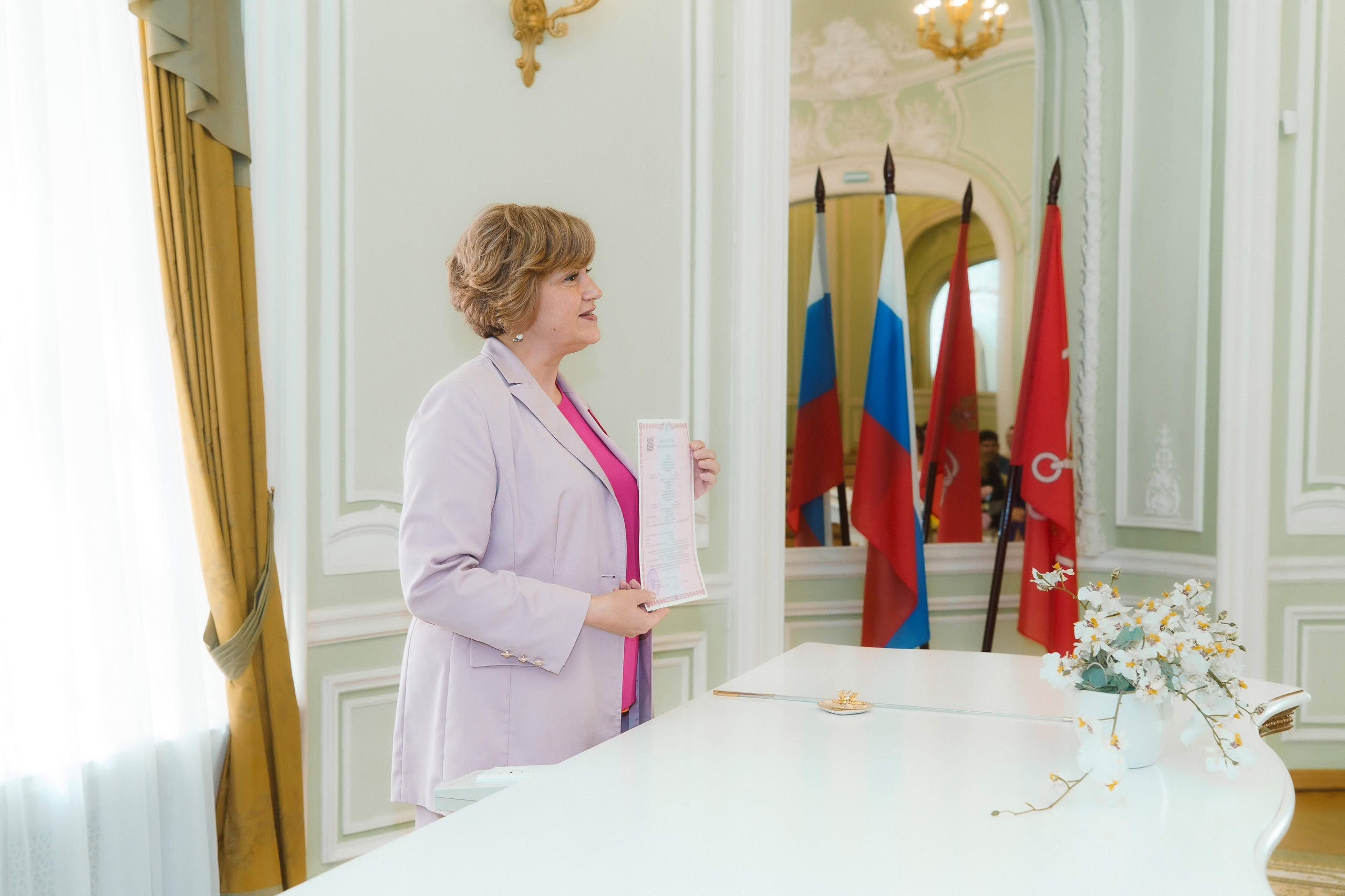 Церемония в ЗАГСе Петроградского района