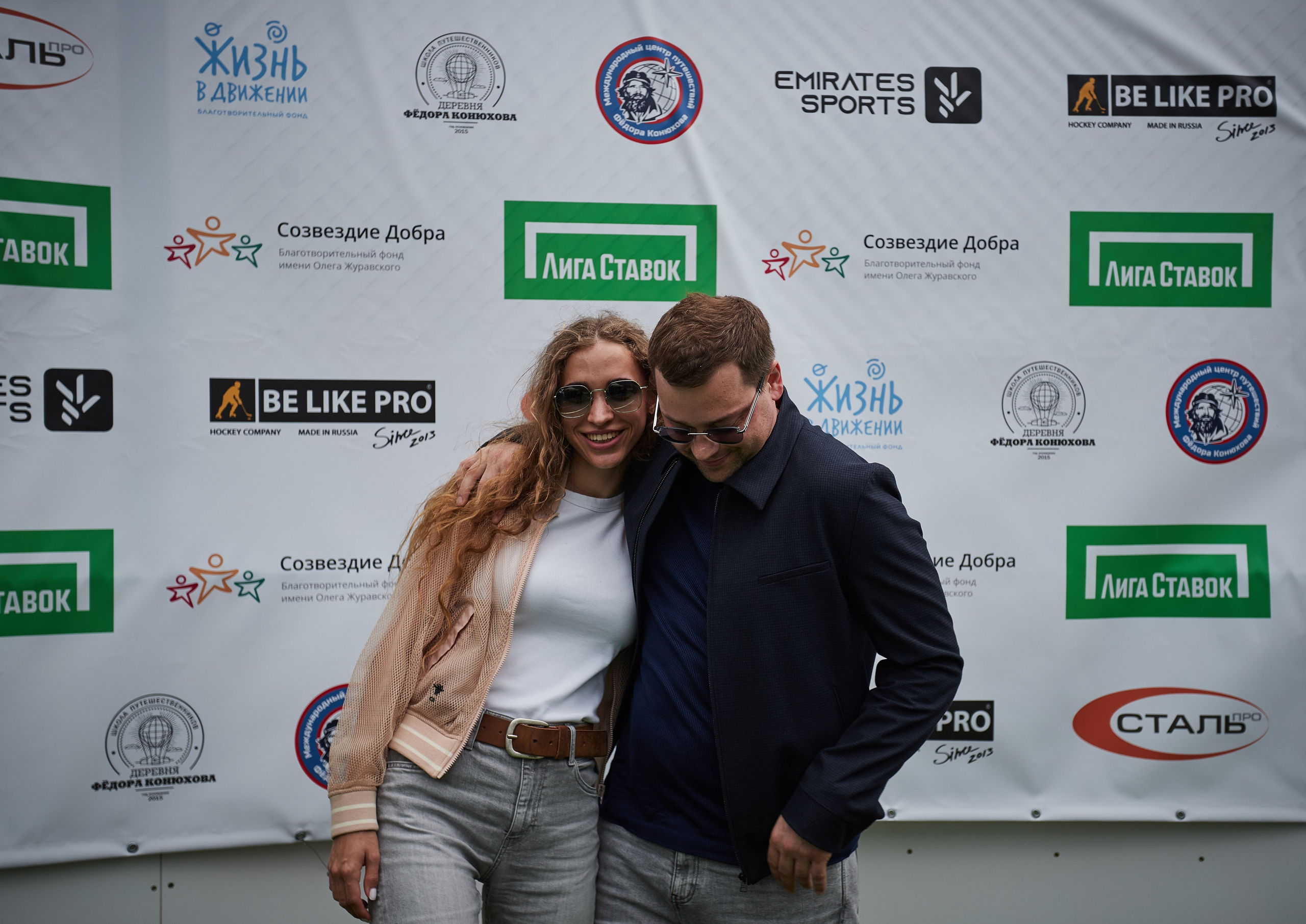 Открытие хоккейной площадки с Федором Конюховым. Репортажный Фотограф