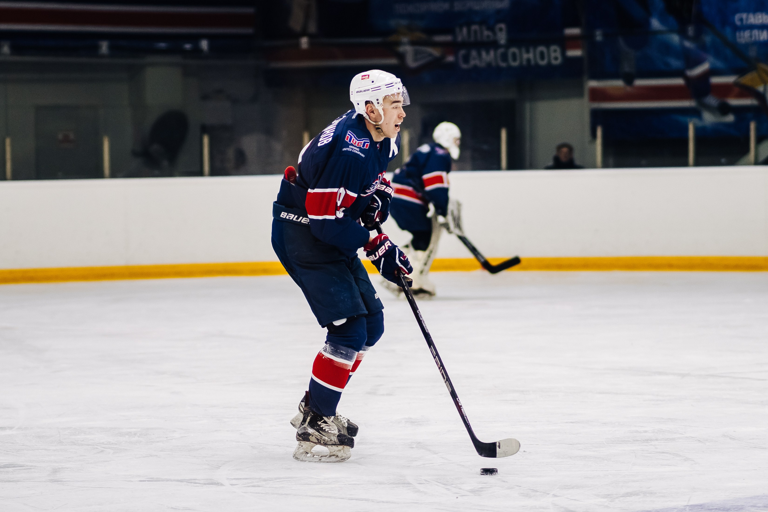 Хоккей. СХЛ / 20.01.24. Денис Прохоров Фотограф в г. Магнитогорск