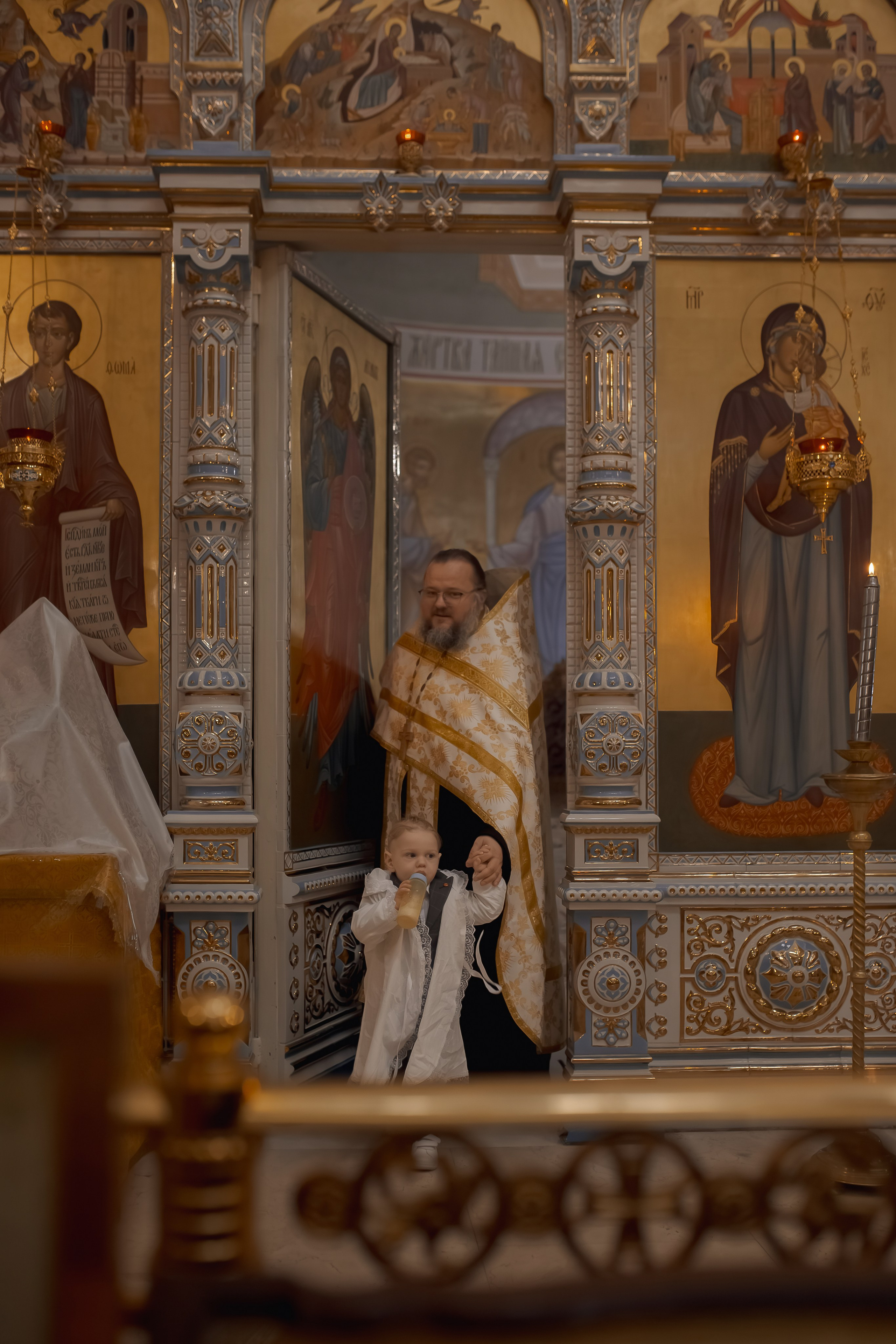 Крещение Грегора. Фотограф на Крещение и Венчание в Ташкенте