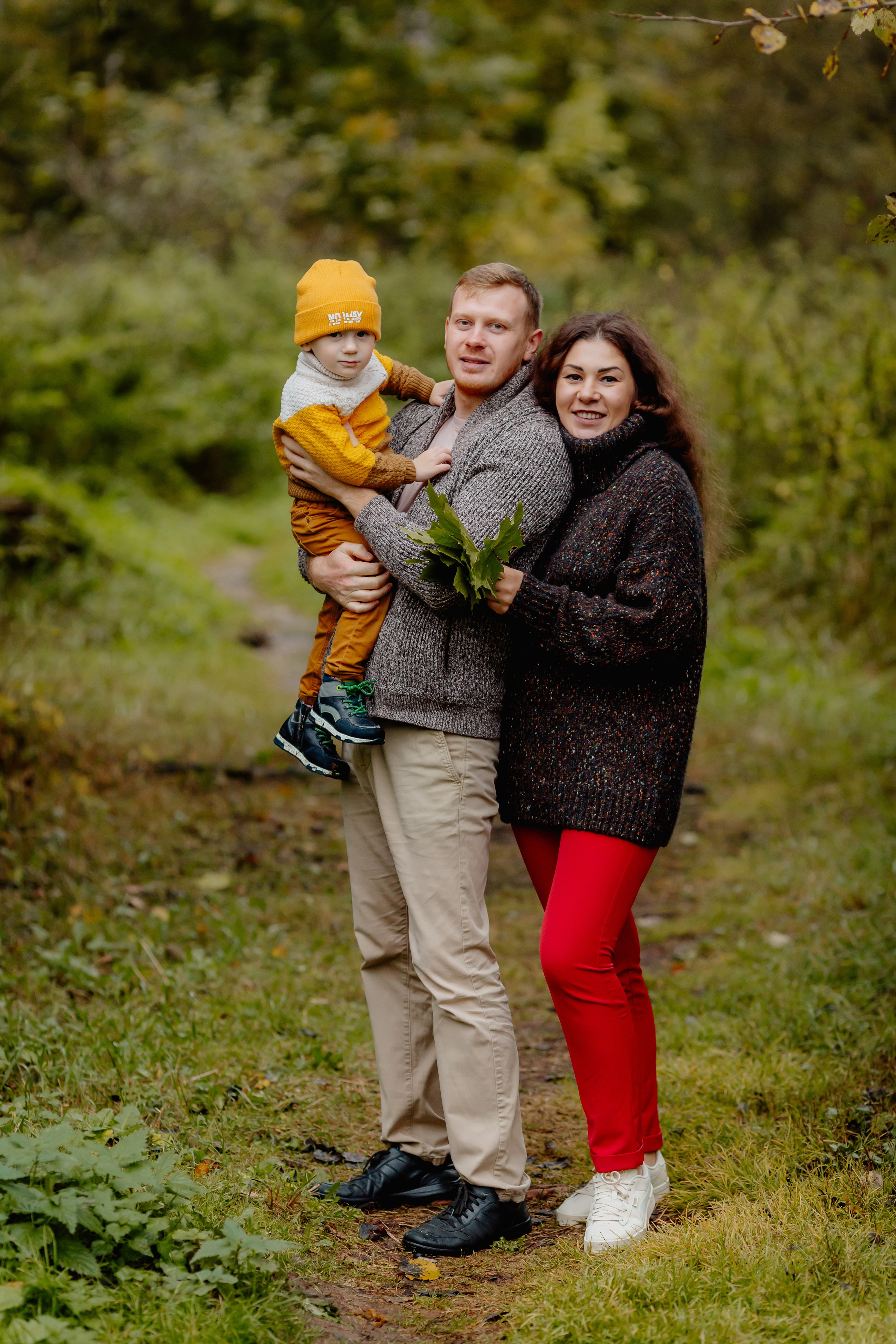 Семейная фотосессия осенью в Зеленограде