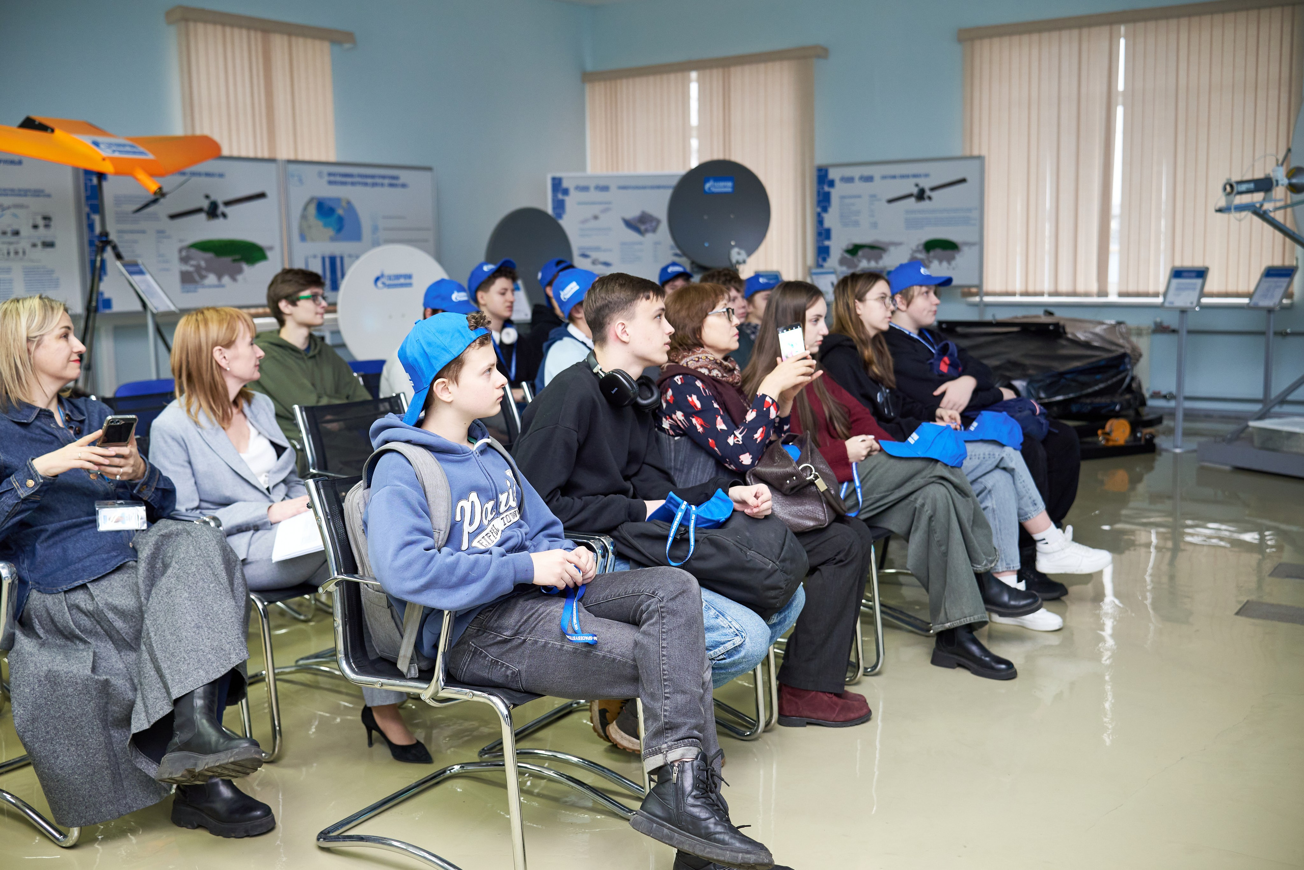 Экскурсия в «Газпром Космические системы». Фотограф Щёлково