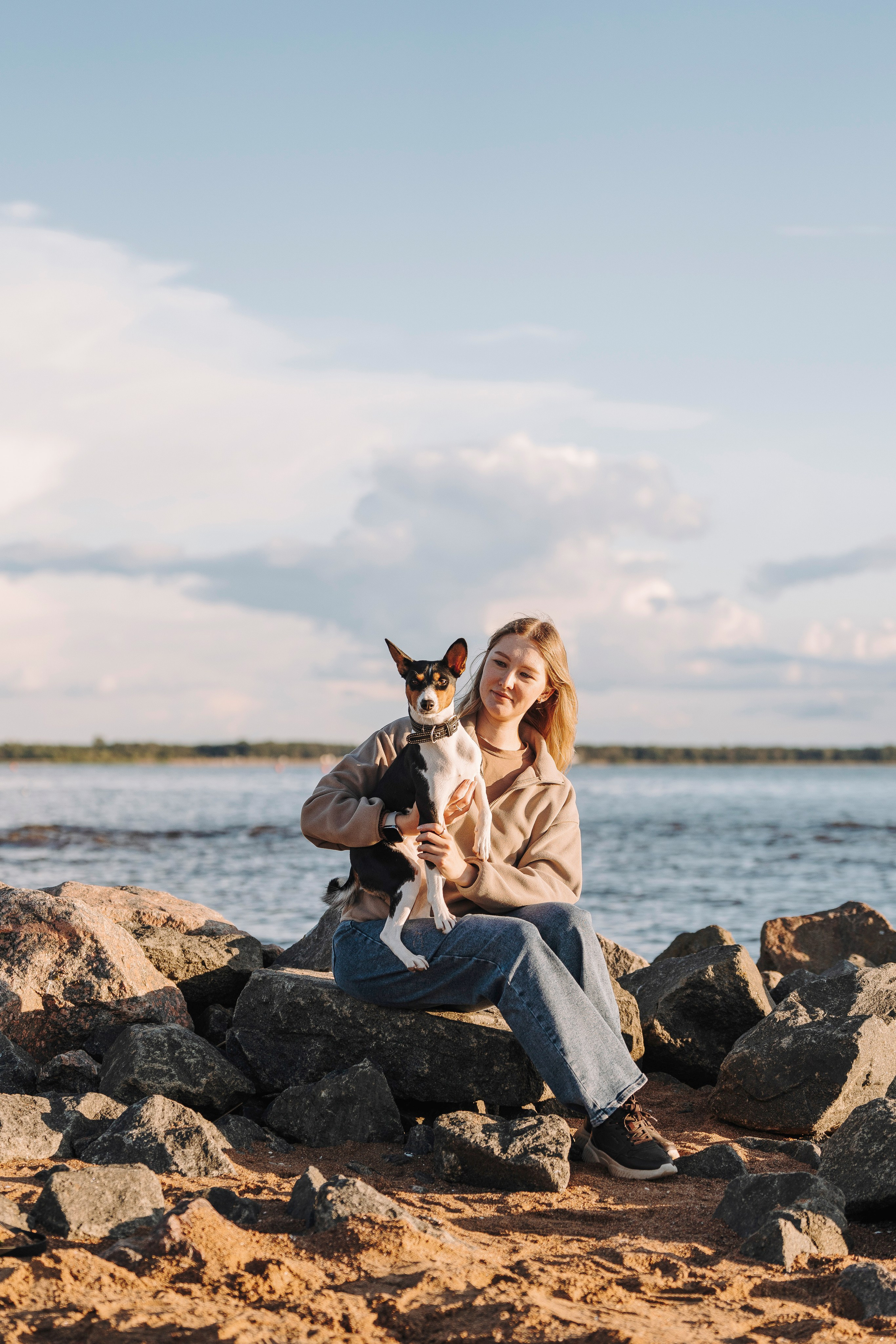 Екатерина и Дива. Фотограф анималист в Спб недорого Олеся Майорова