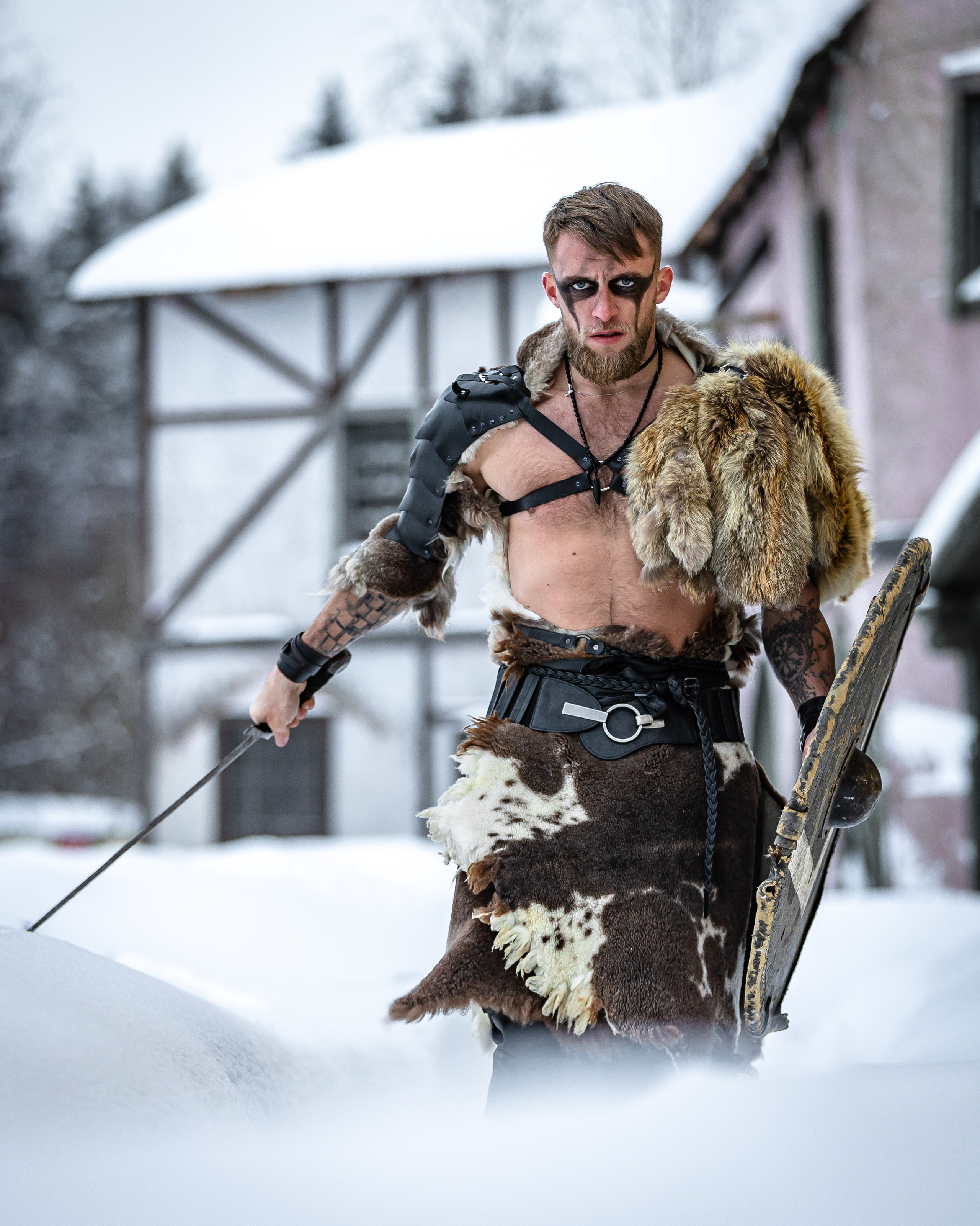 Викинг. Фотосессия в Середниково. Фотограф Владимир Охрименко
