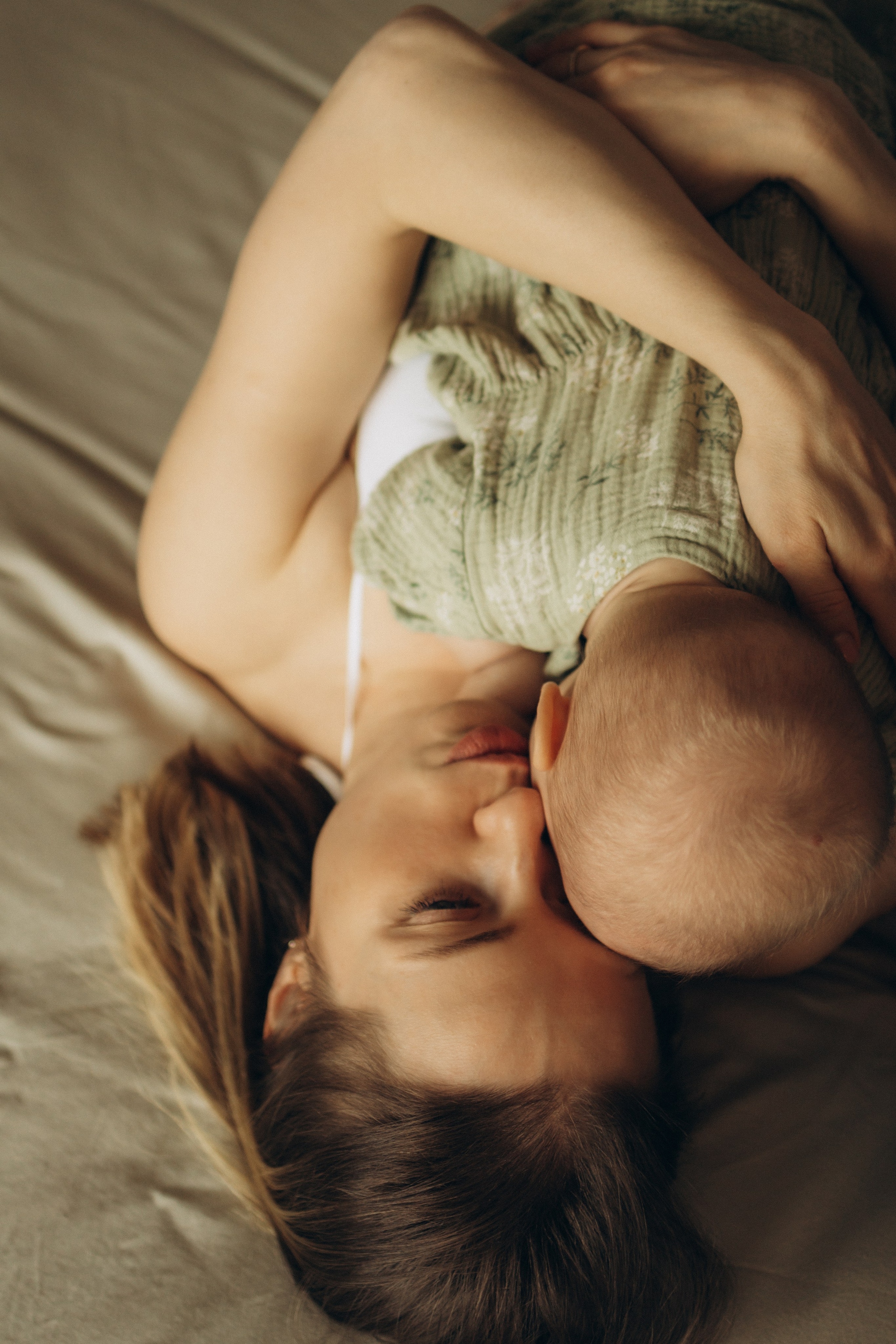 Полина, Максим и малышка Нина. Семейный, домашний, ньюборн фотограф Москва Цветкова Елизавета