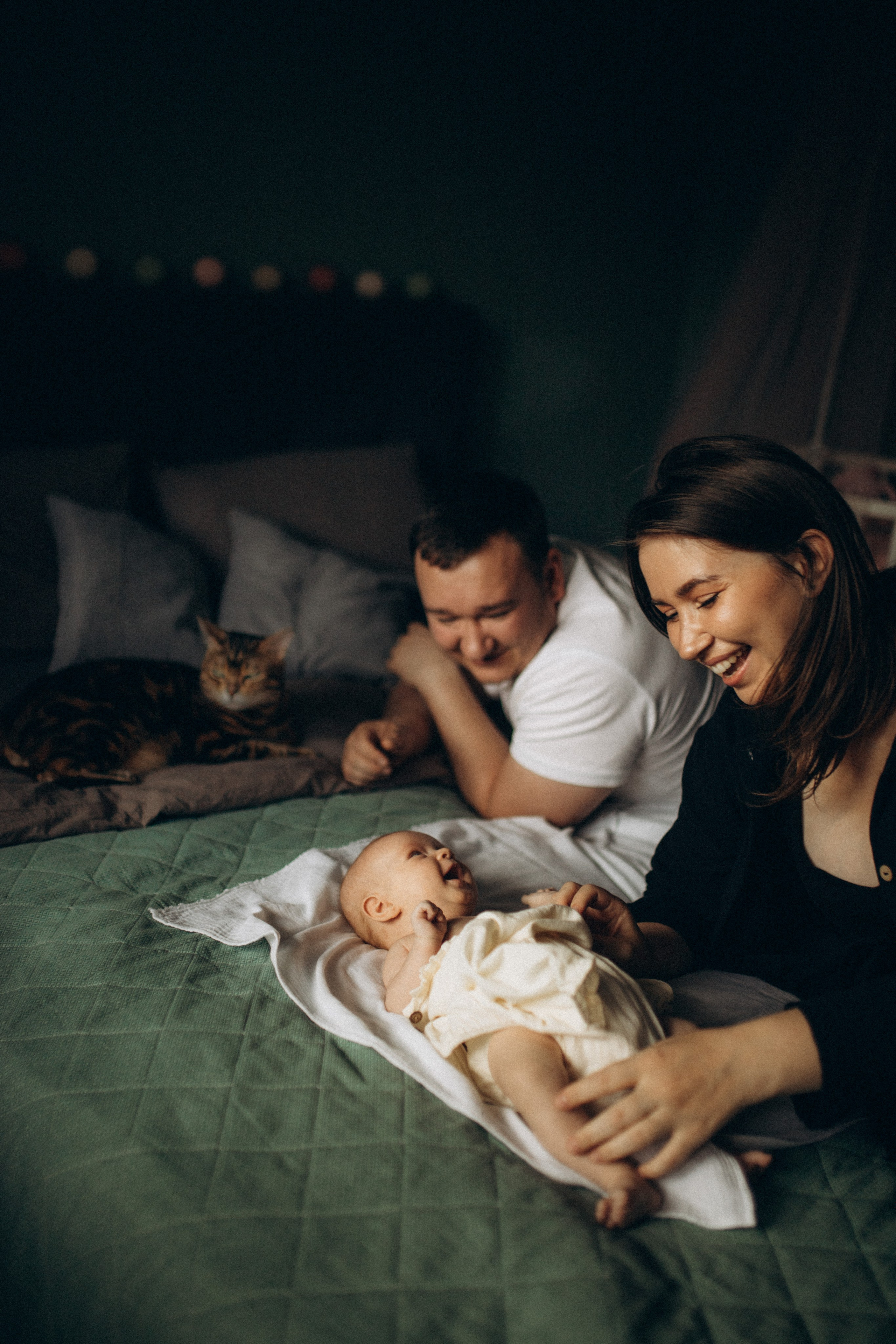 Маша, Рома и Лалита (2 мес). Семейный и детский фотограф Красноярск Иркутск Денк Анна