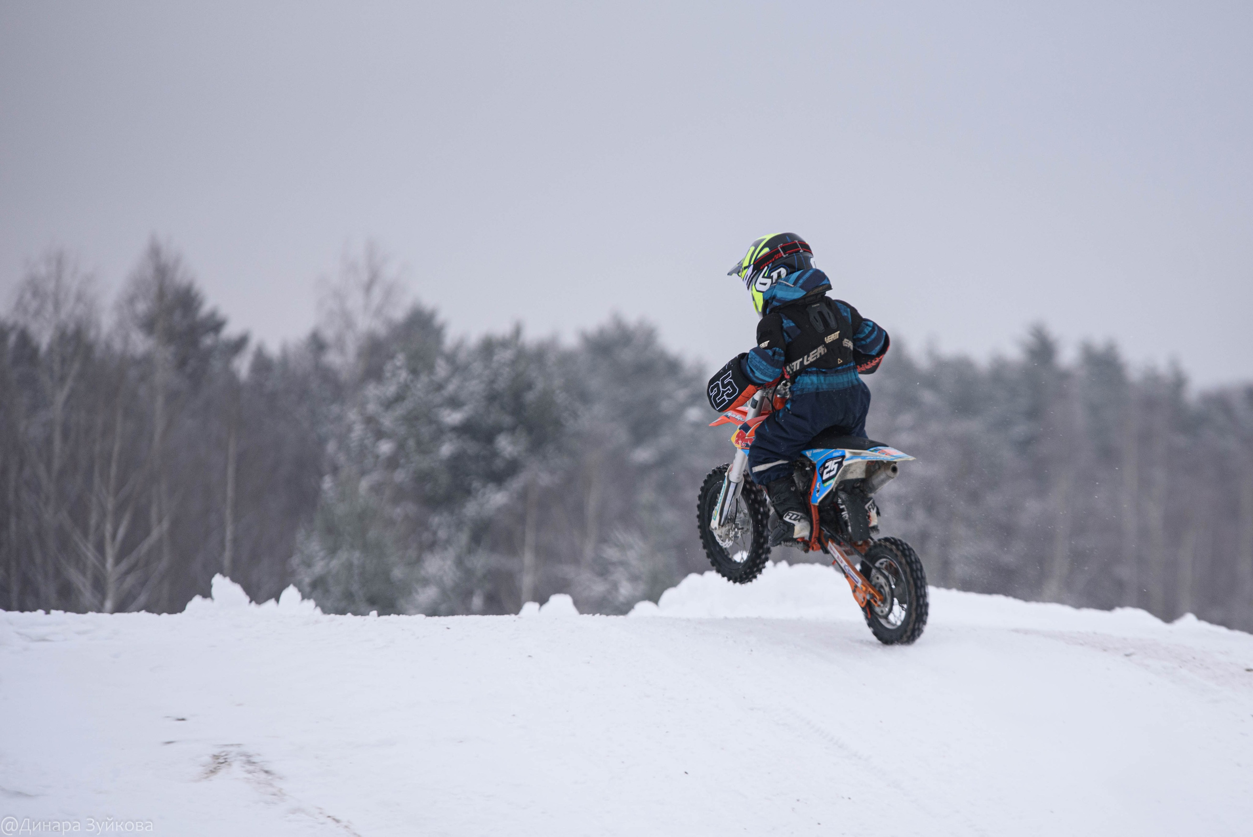 Зимний этап соревнований по мотокроссу. г. Городец. Мотофотограф в Нижнем Новгороде Динара Зуйкова