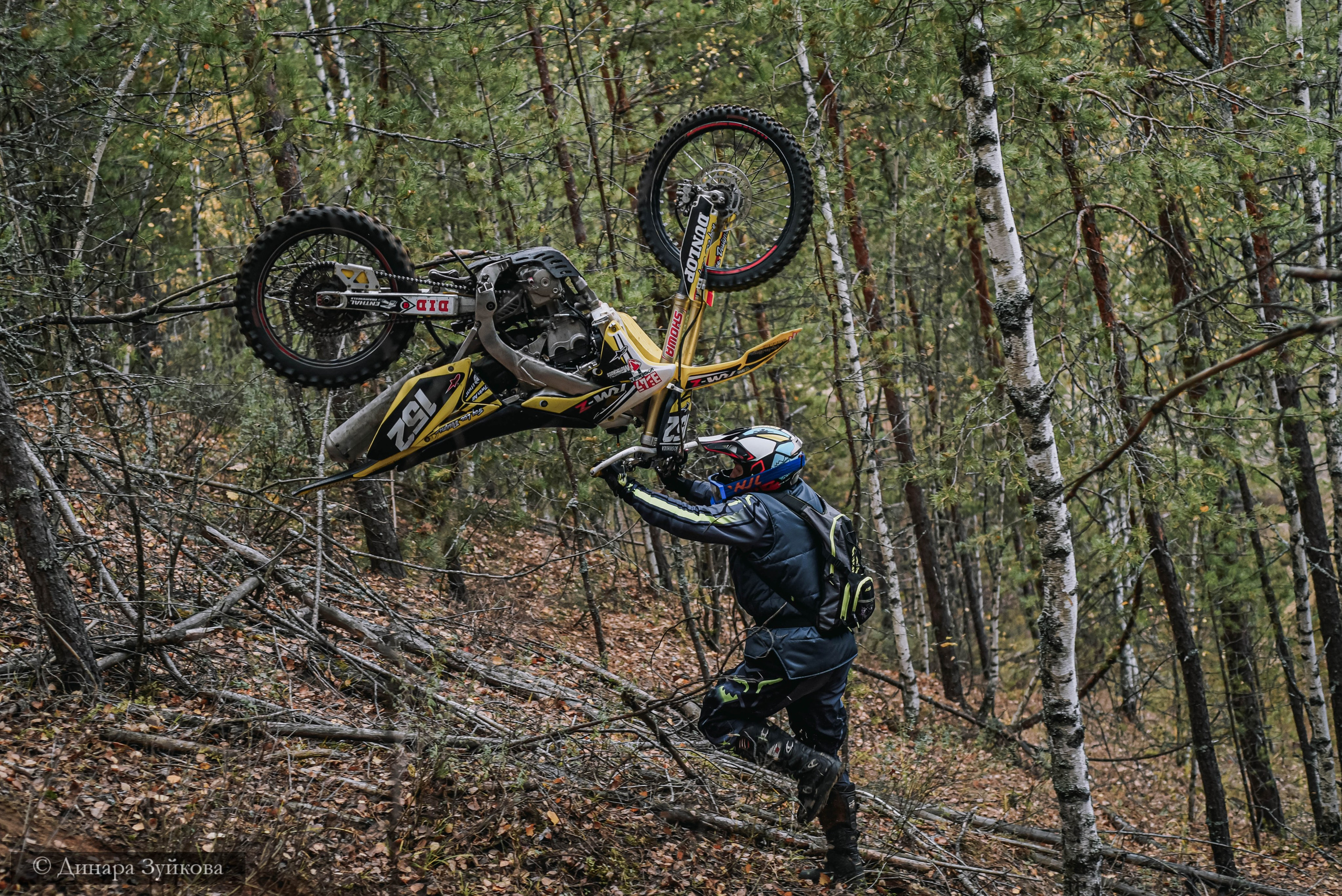 Эндуро покатушка. Мотофотограф в Нижнем Новгороде Динара Зуйкова