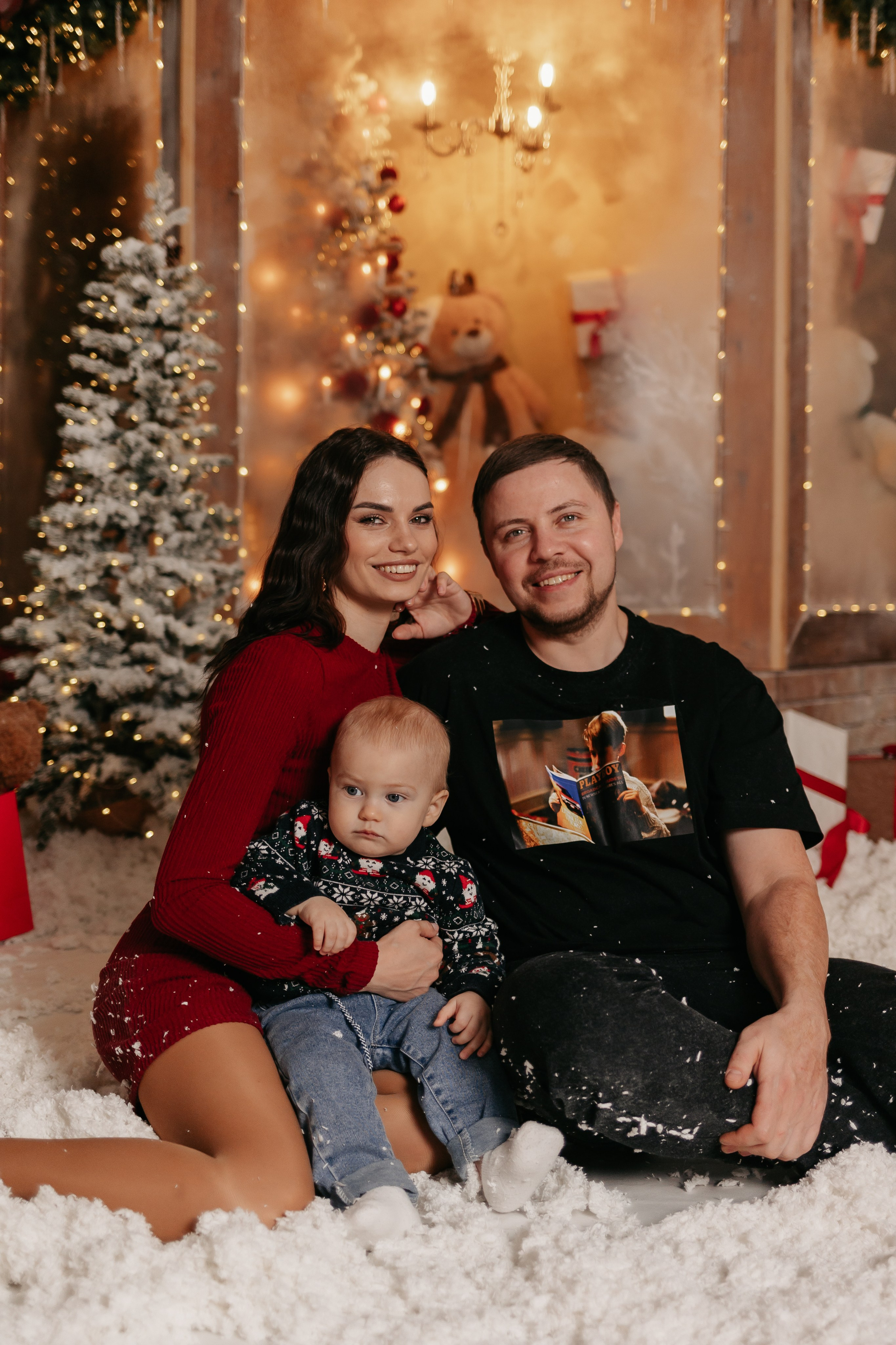 Новый год в Сказочном зале. Фотограф на первый годик, семейный и детский фотограф в Новосибирске