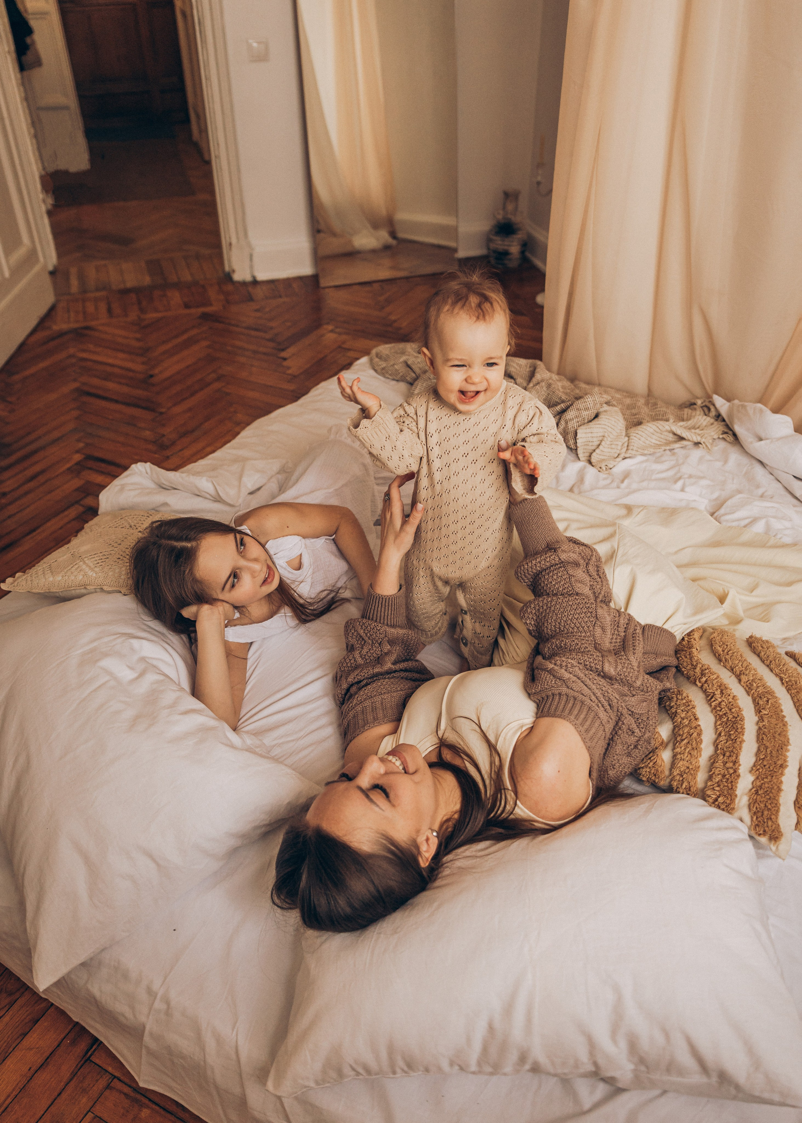 Инна, Маша и Ксюша. Семейный фотограф В Москве Александра Дейкун