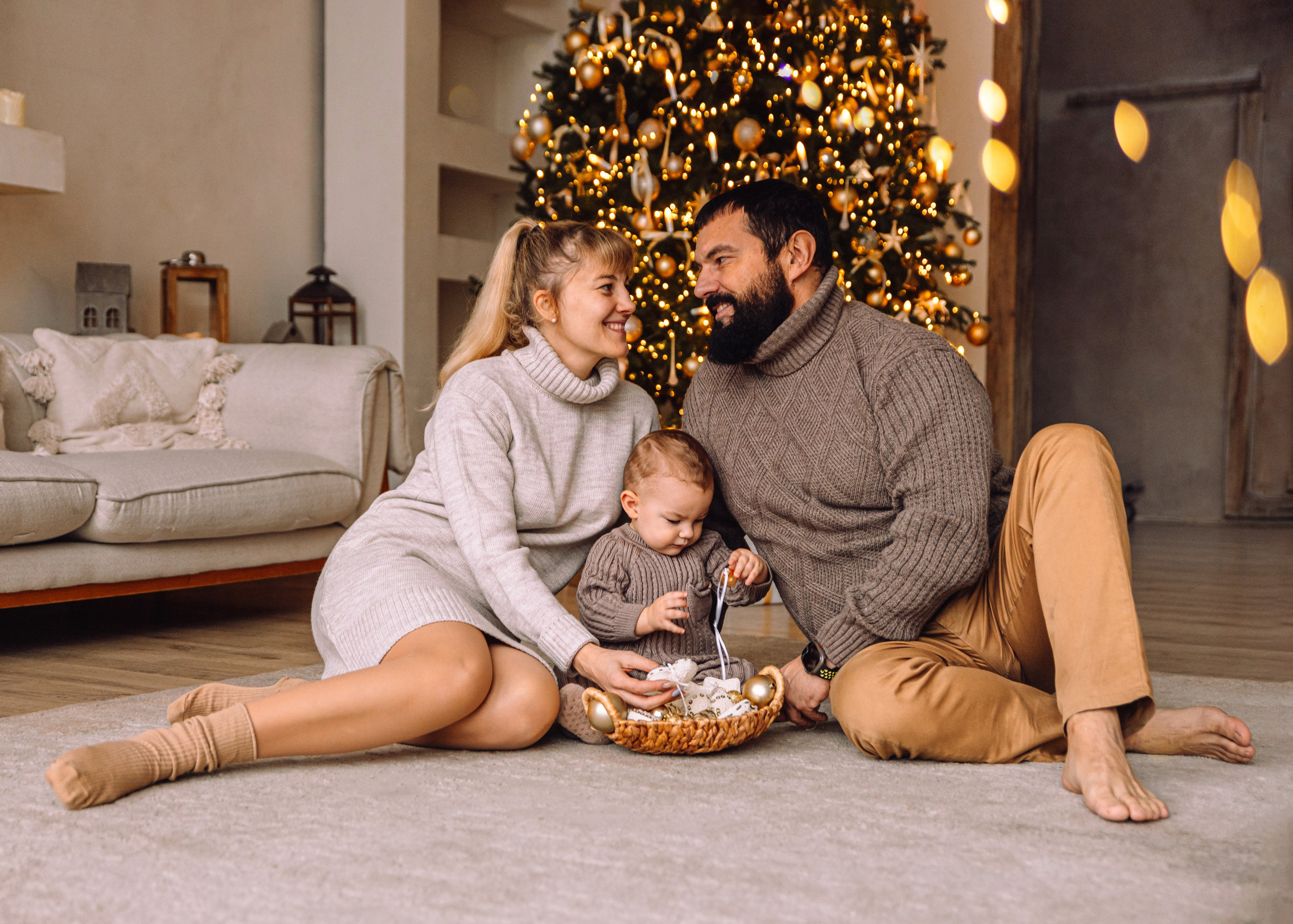Оля, Леша и Димулька. Семейный фотограф В Москве Александра Дейкун