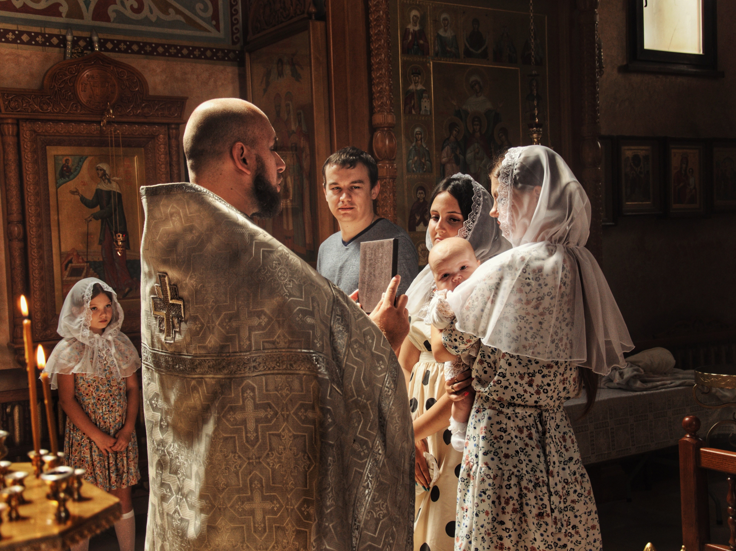 Крестины Василисы. Семейный и свадебный фотограф Галина Абакумова, фотосессии в Белгороде