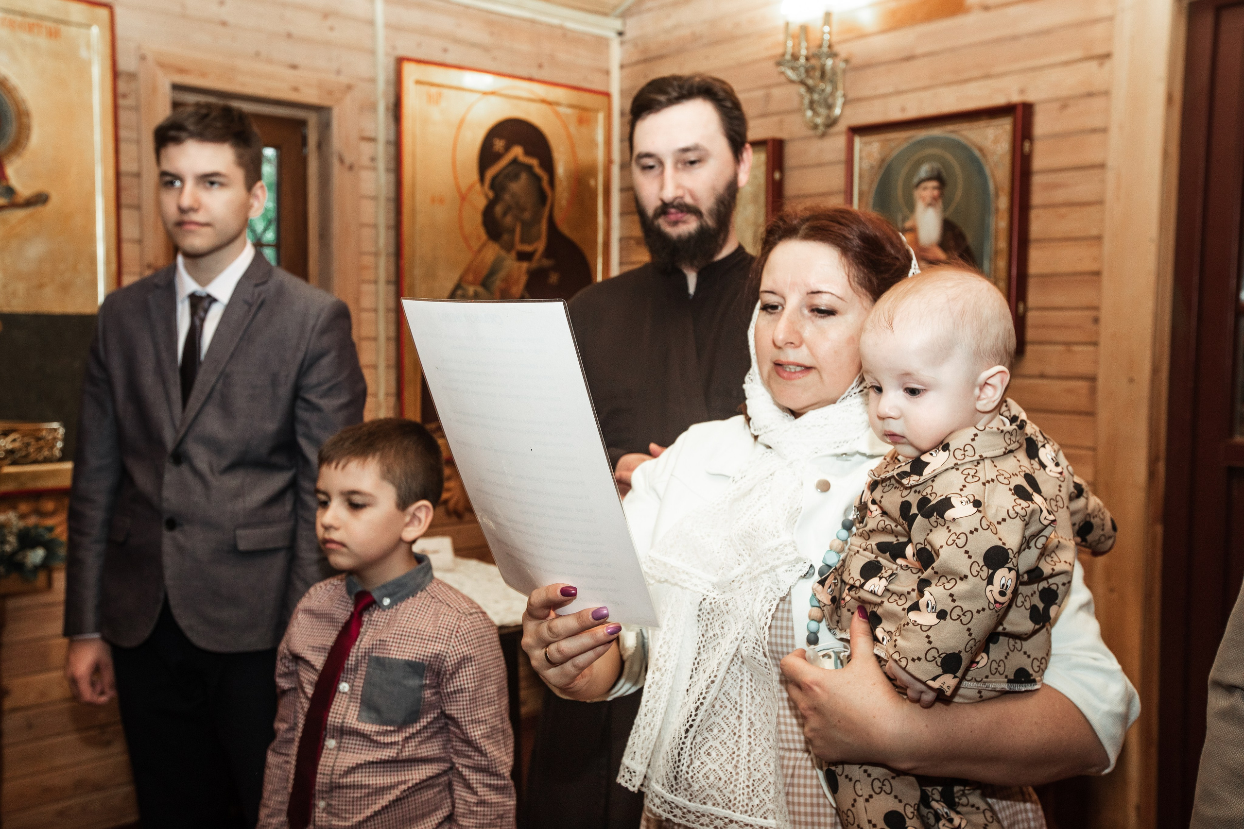 Крещение Иоанна. Фотосессии в Москве - фотограф Неонилла Ленко