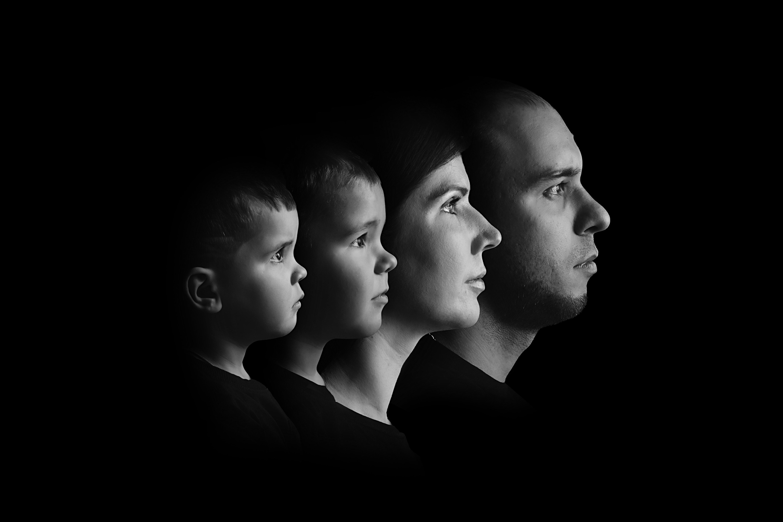 Профили. Семейный фотограф Тюмень, фотограф на роды Салмина Мария