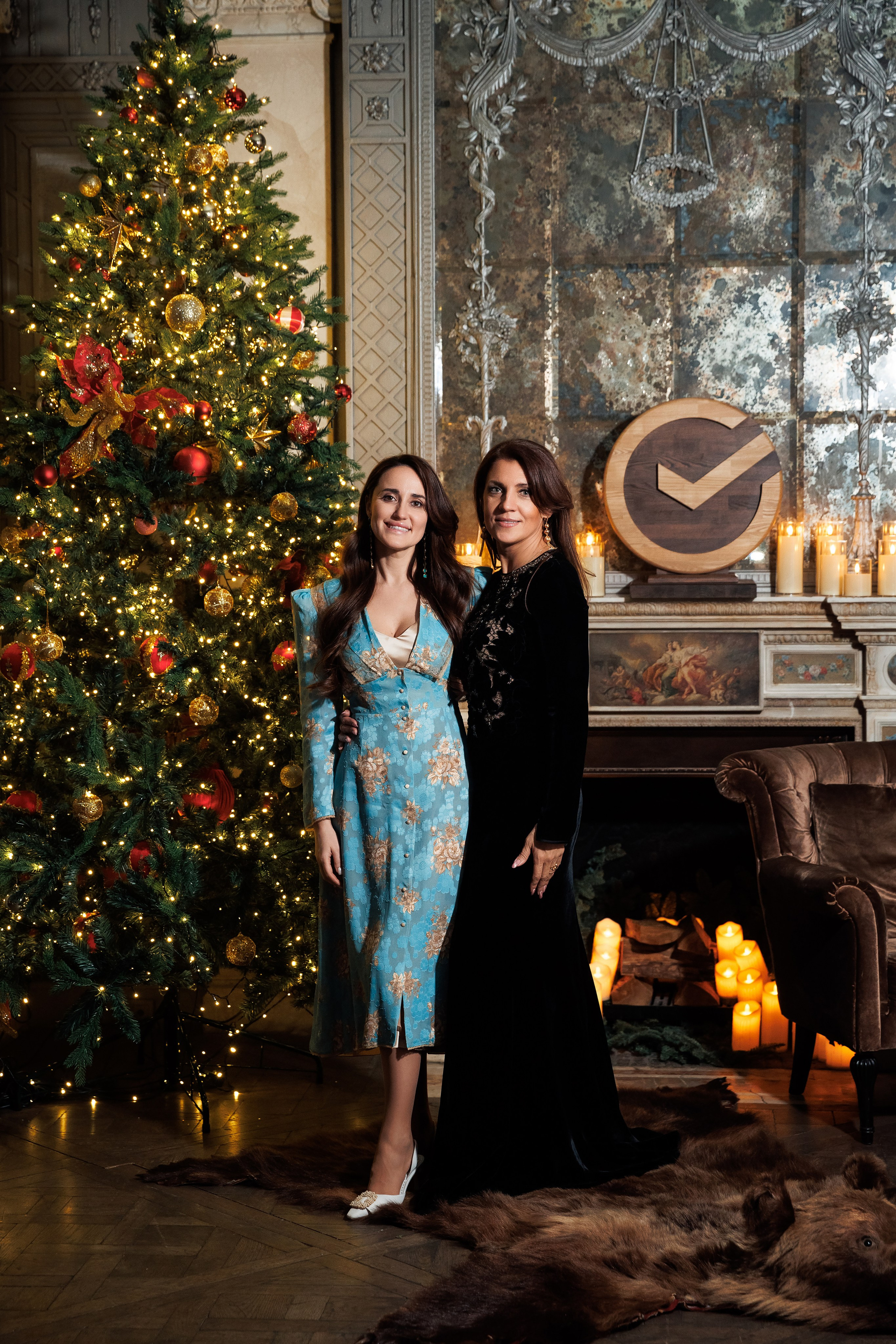 Новогодний ужин Сбер