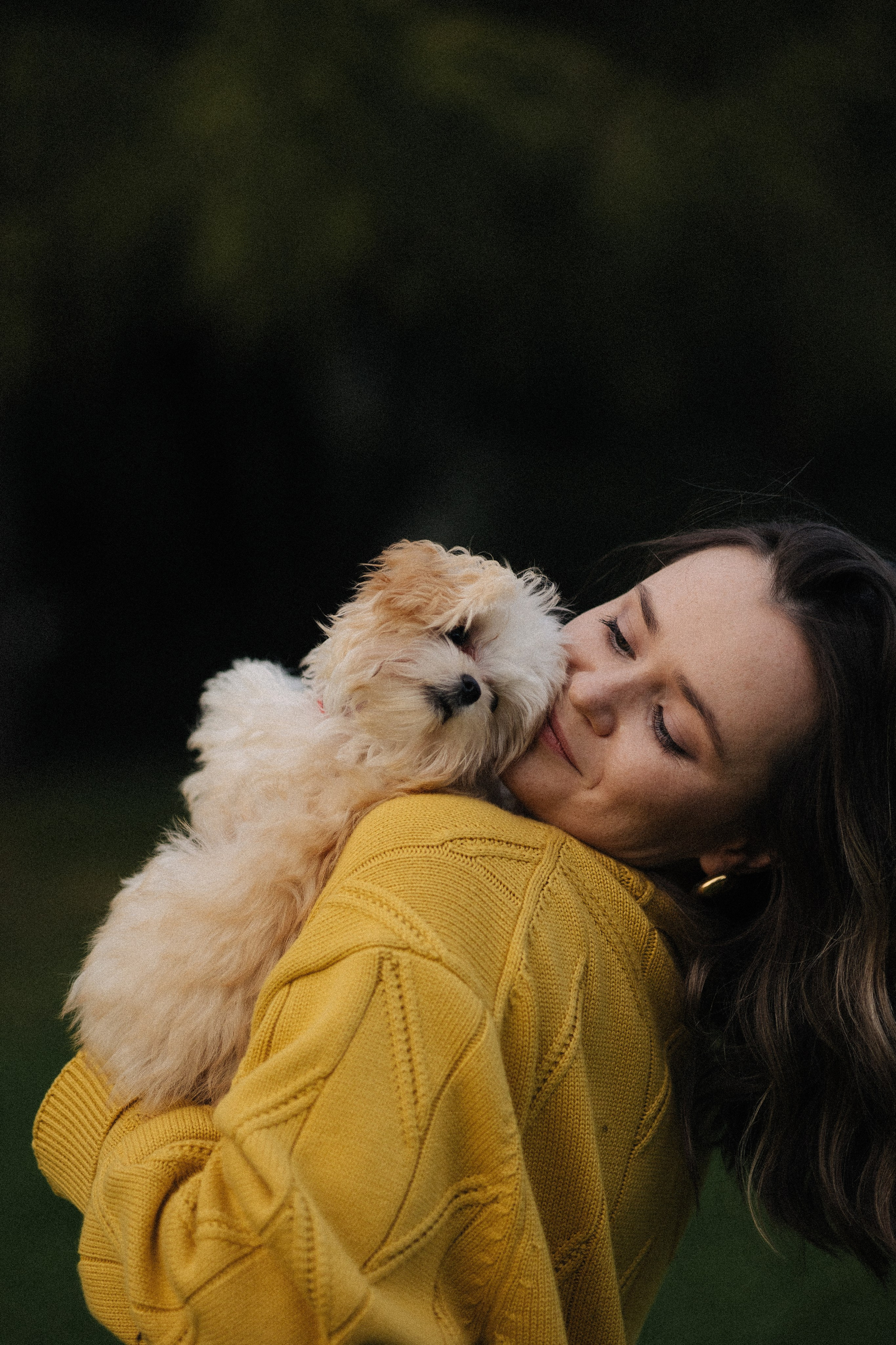 Оля и Бри. Фотораф — анималист Мария Шистка