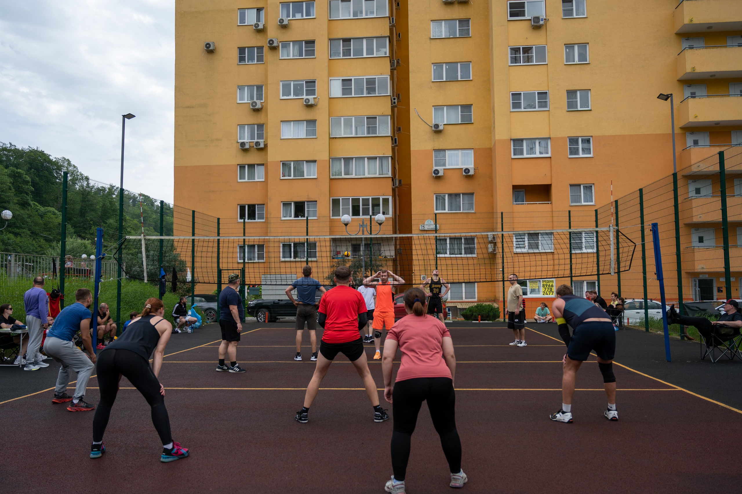 Турнир по Волейболу. Фотографирую счастливых людей в Сочи