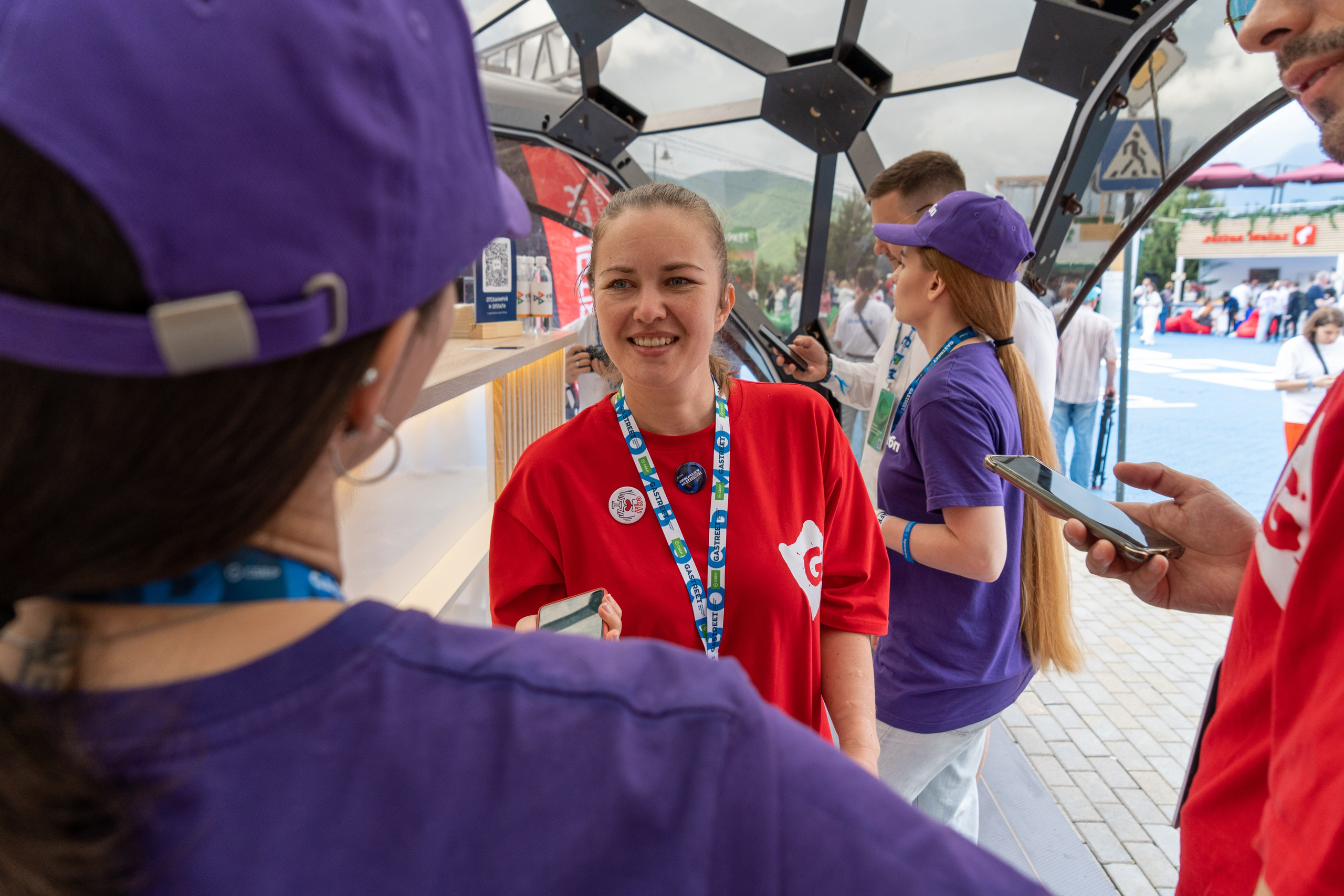 Фотоотчет партнерской интеграции СБП на Gastreet 2023. Репортажный фотограф в Красной Поляне и Сочи Павлюченко Екатерина