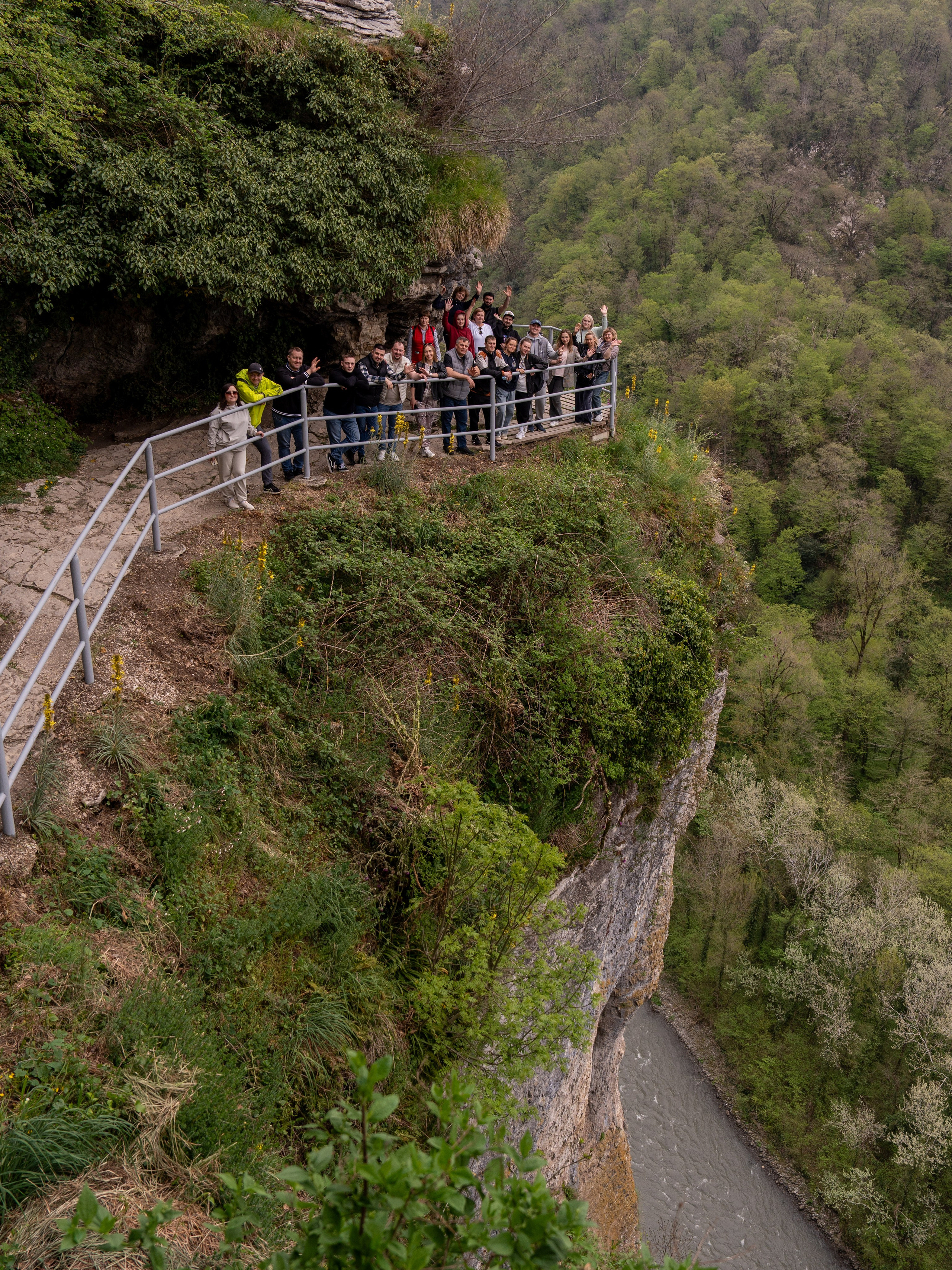 MICE мероприятие — джиппинг на каньон Псахо. Репортажный фотограф в Красной Поляне и Сочи Павлюченко Екатерина