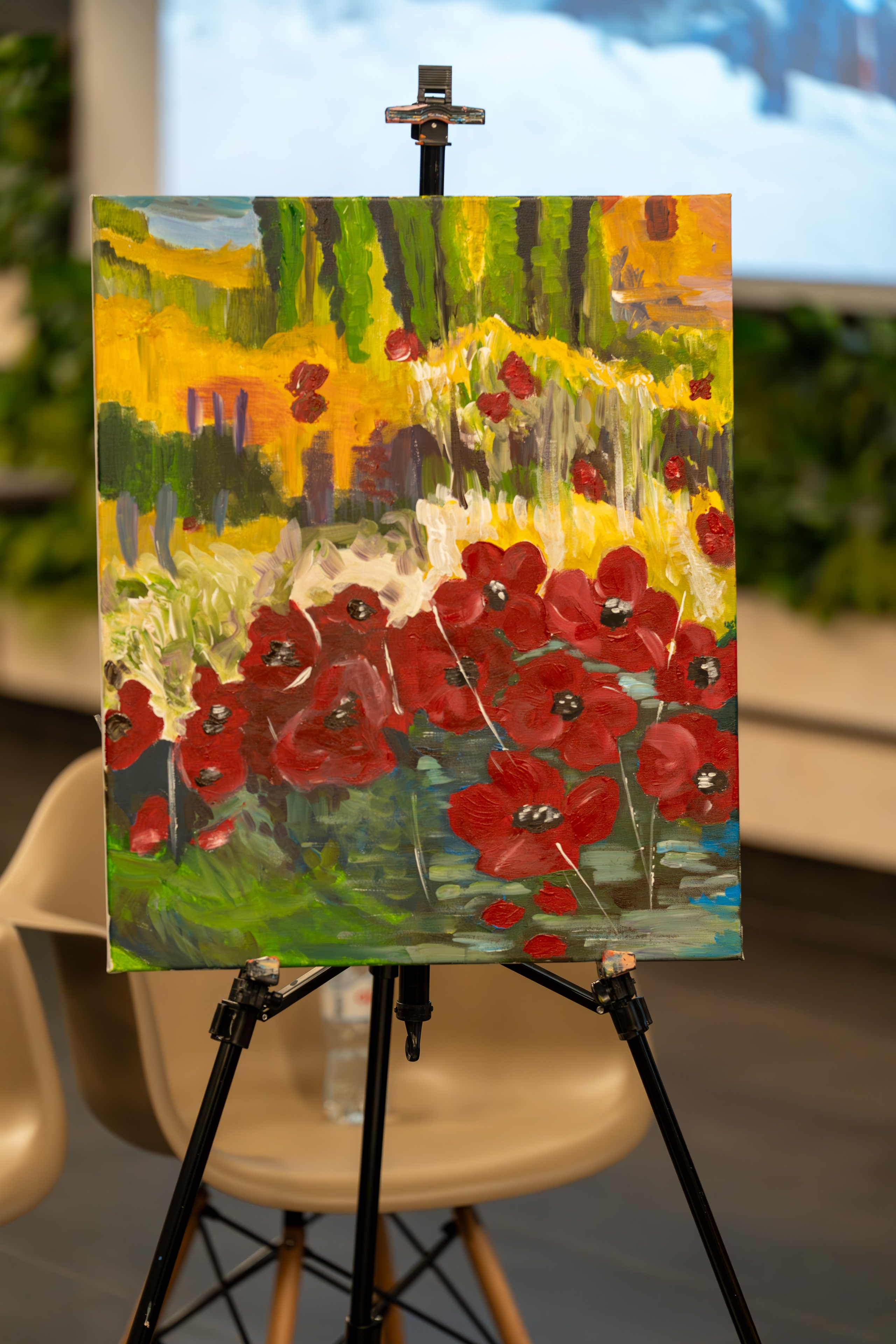 MICE мероприятие — мастер класс по акварели. Репортажный фотограф в Красной Поляне и Сочи Павлюченко Екатерина