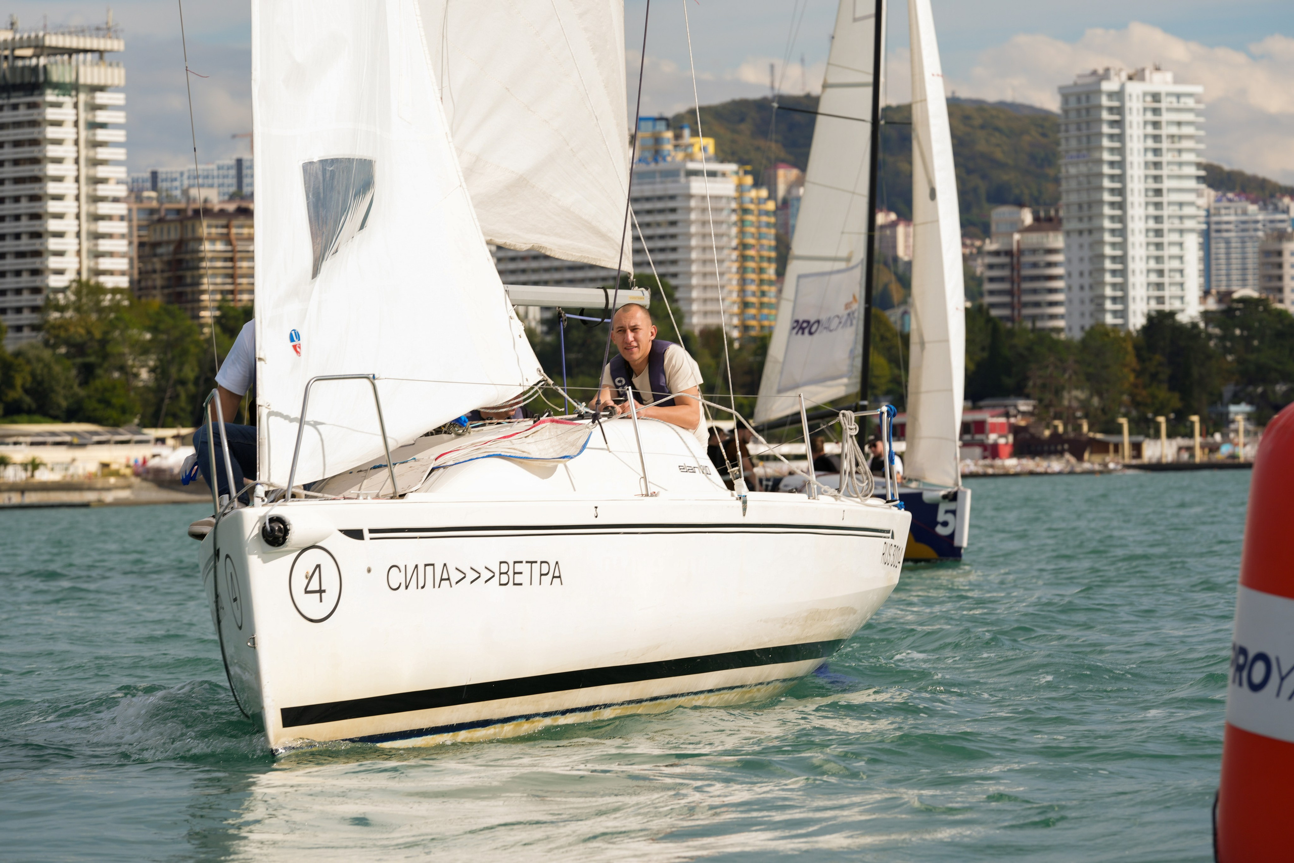Яхтенная регата для компании Агрегатка. Репортажный фотограф в Красной Поляне и Сочи Павлюченко Екатерина