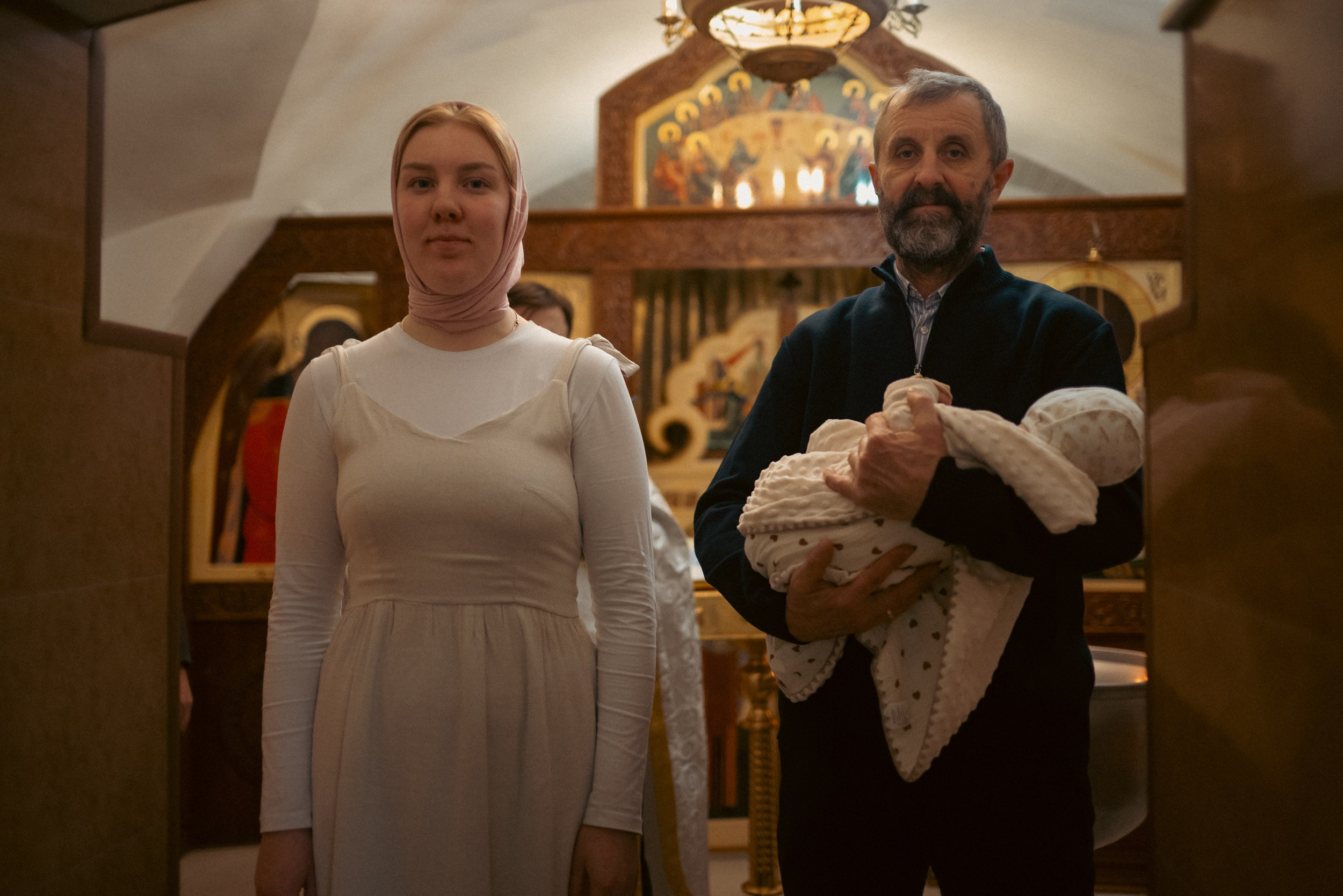 Крещение млд. Михаила. Семейный фотограф на крещение, венчание в Иваново Галина Скурихина