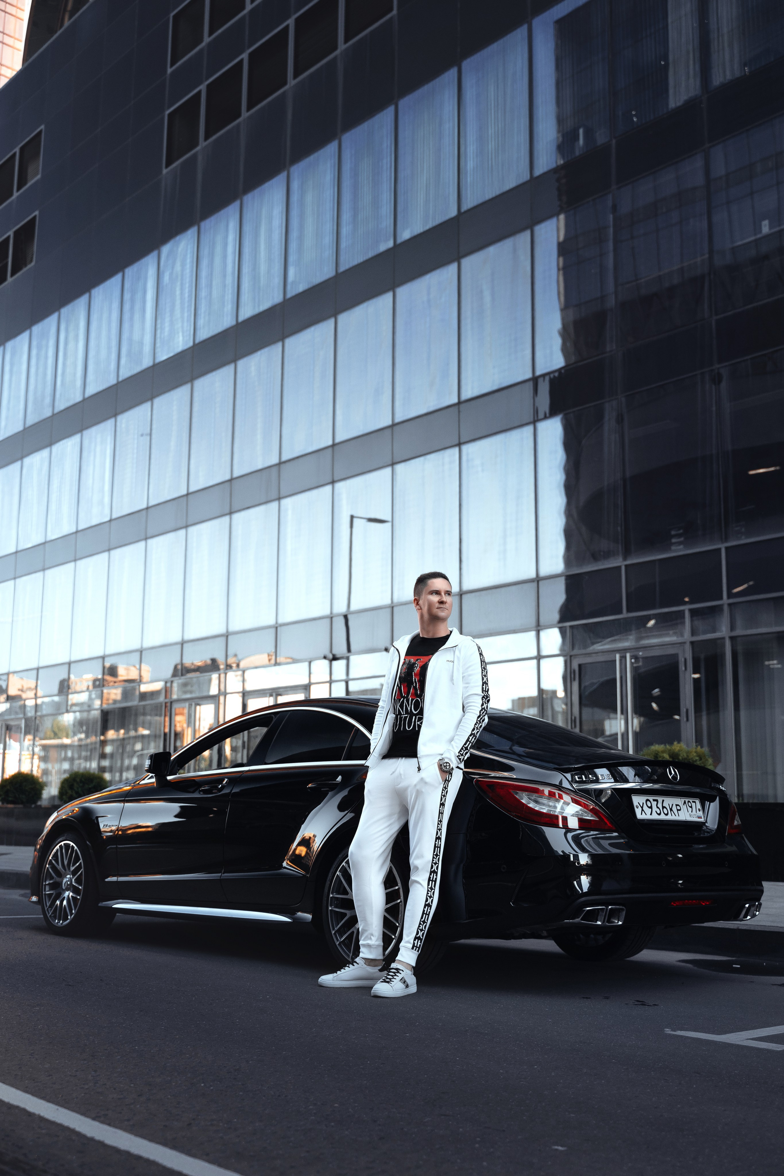 Артем & CLS63 AMG. Фотограф в Москве Рафаэль Халилов