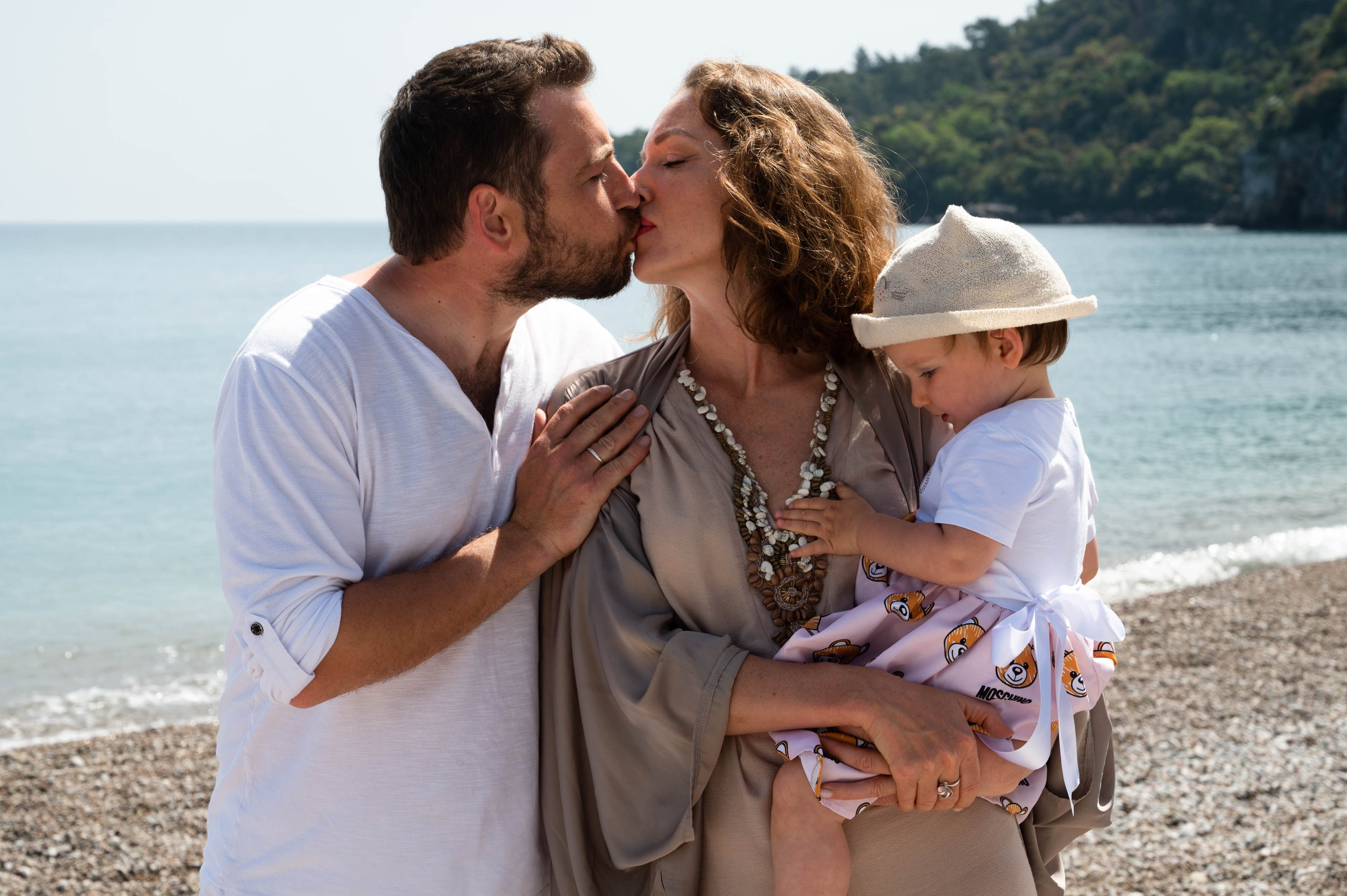 Семейная фотосессия на море. Фотосессии в Анталии. Фотограф в Анталии Лариса Трубина