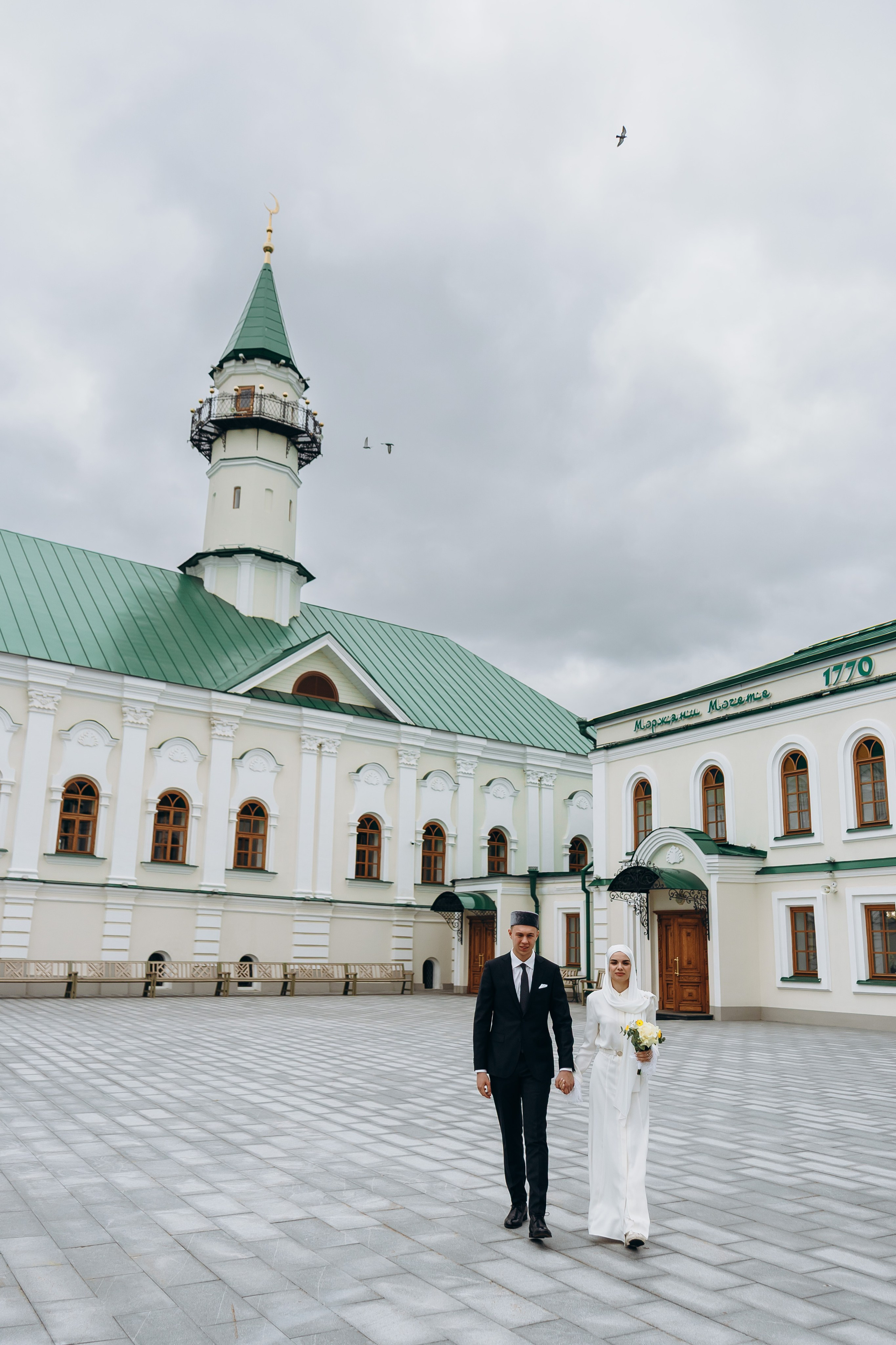 никах в мечети Марджани,  фотосессия в мечети Марджани, фотограф на никах Казань Ranas4you, образ невесты на никах, завязывание платка Казань, платье на никах Казань, фотограф на мусульманские свадьбы Ranas4you