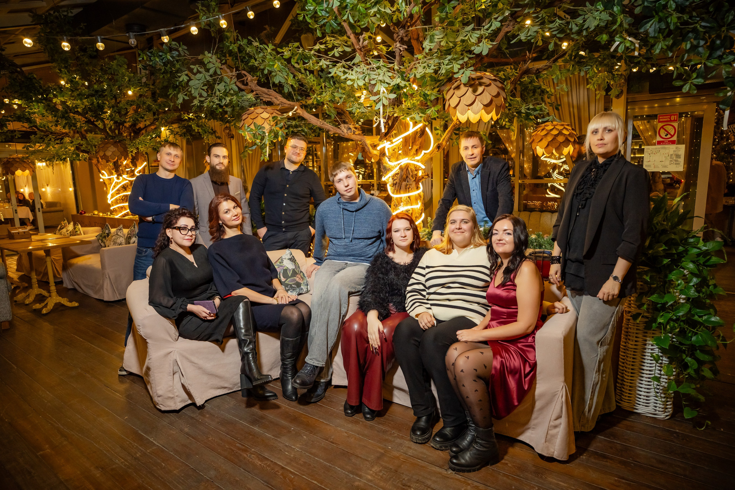 Сборные корпоративы в ресторане «Плюшкин» Декабрь 2025. Фотограф Александр Вишняков