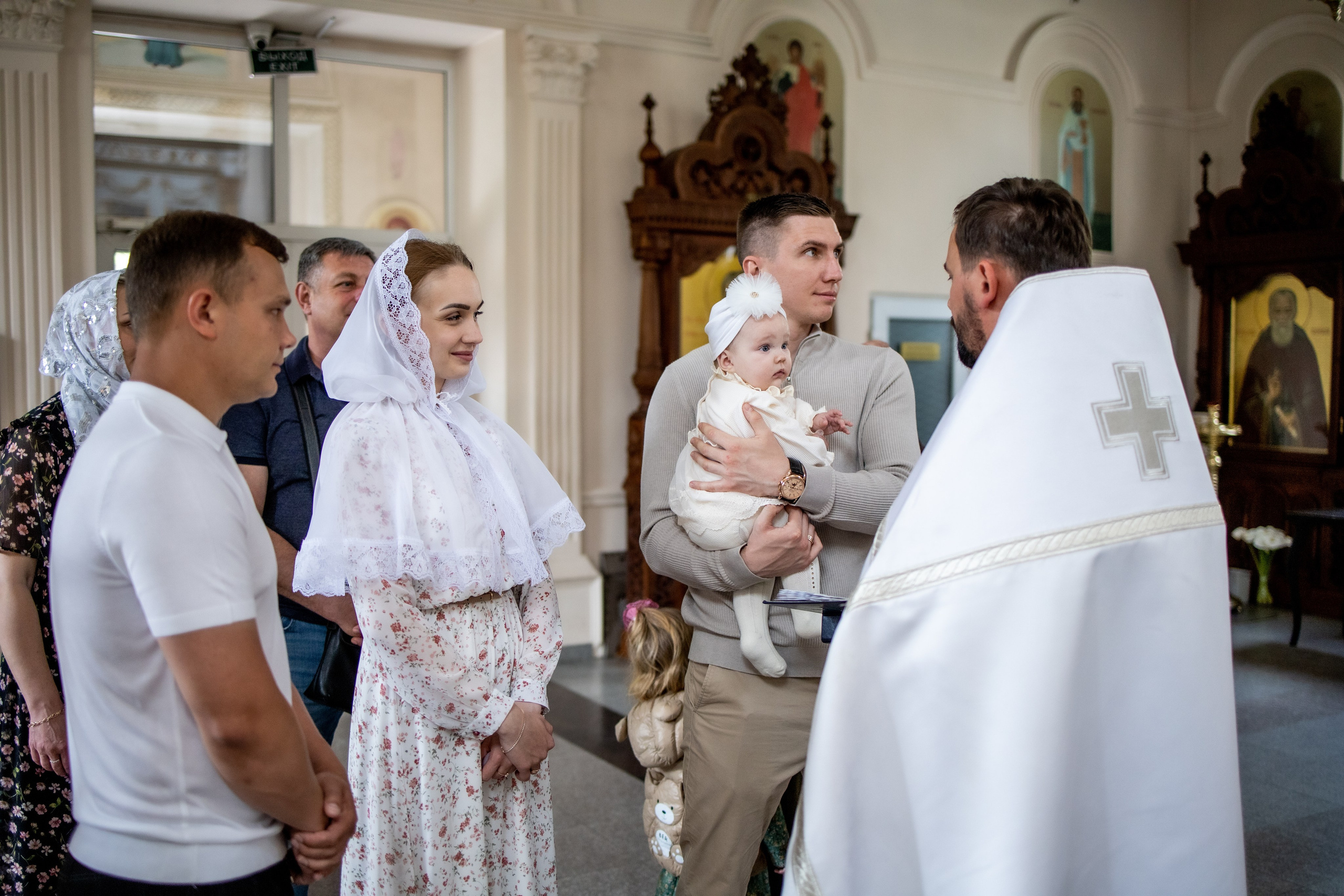 Крещение Софии. Фотограф Надежда Лукьянова