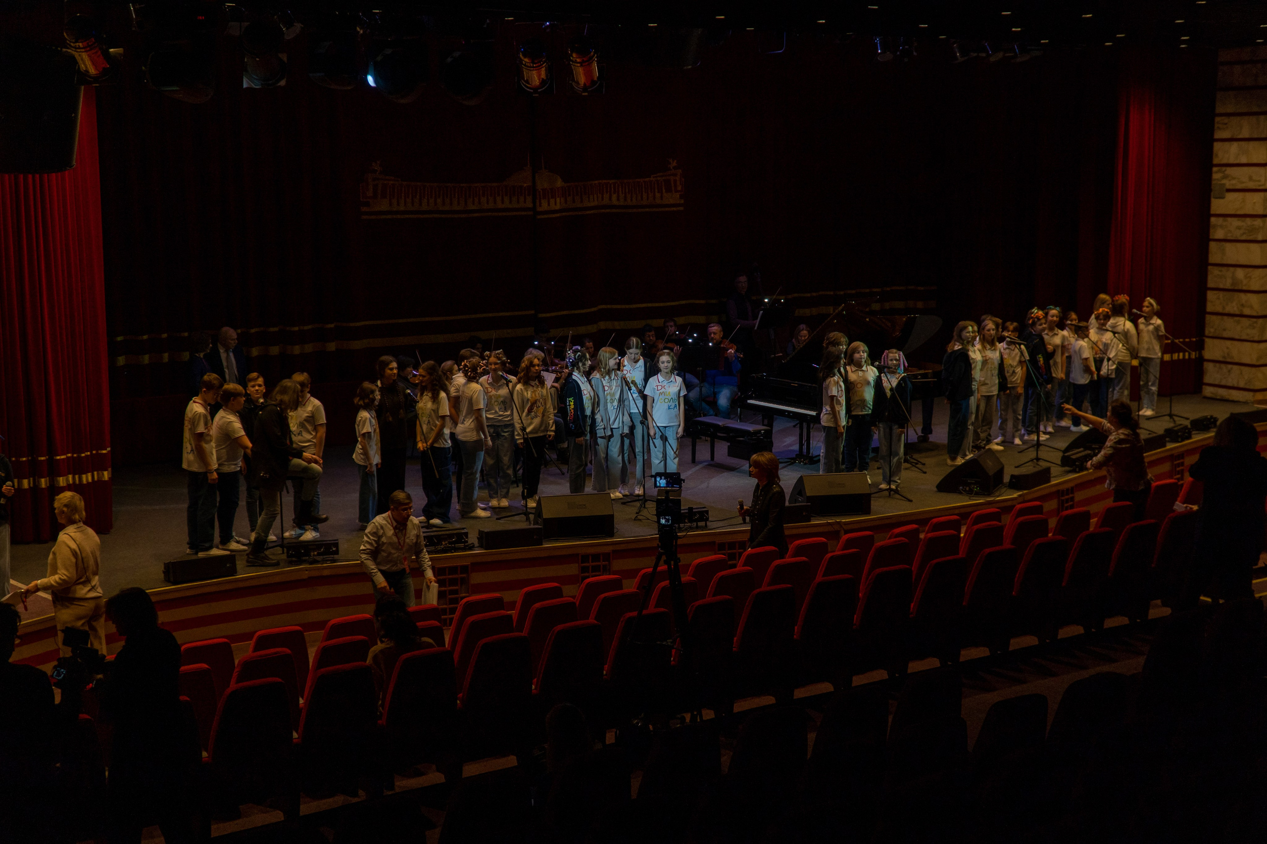 Съёмка концерта Домисольки с оркестром. «Студия DRONAVT`s» — видеосъёмка и фотография г. Москва