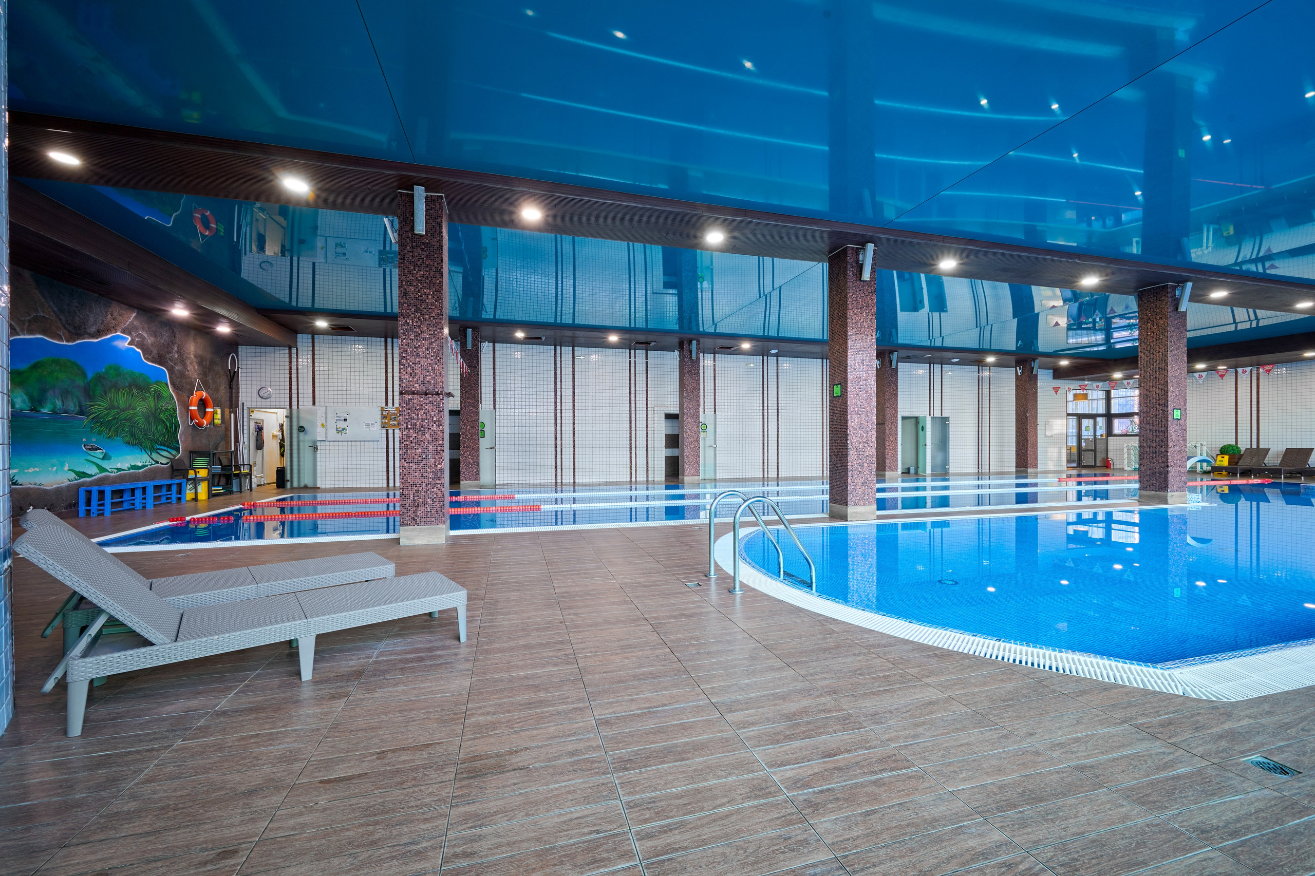 Интерьерная съемка финесклуба WeGym ферганская. Спортивный фитнес фотограф-видеограф Алексей Нестеров