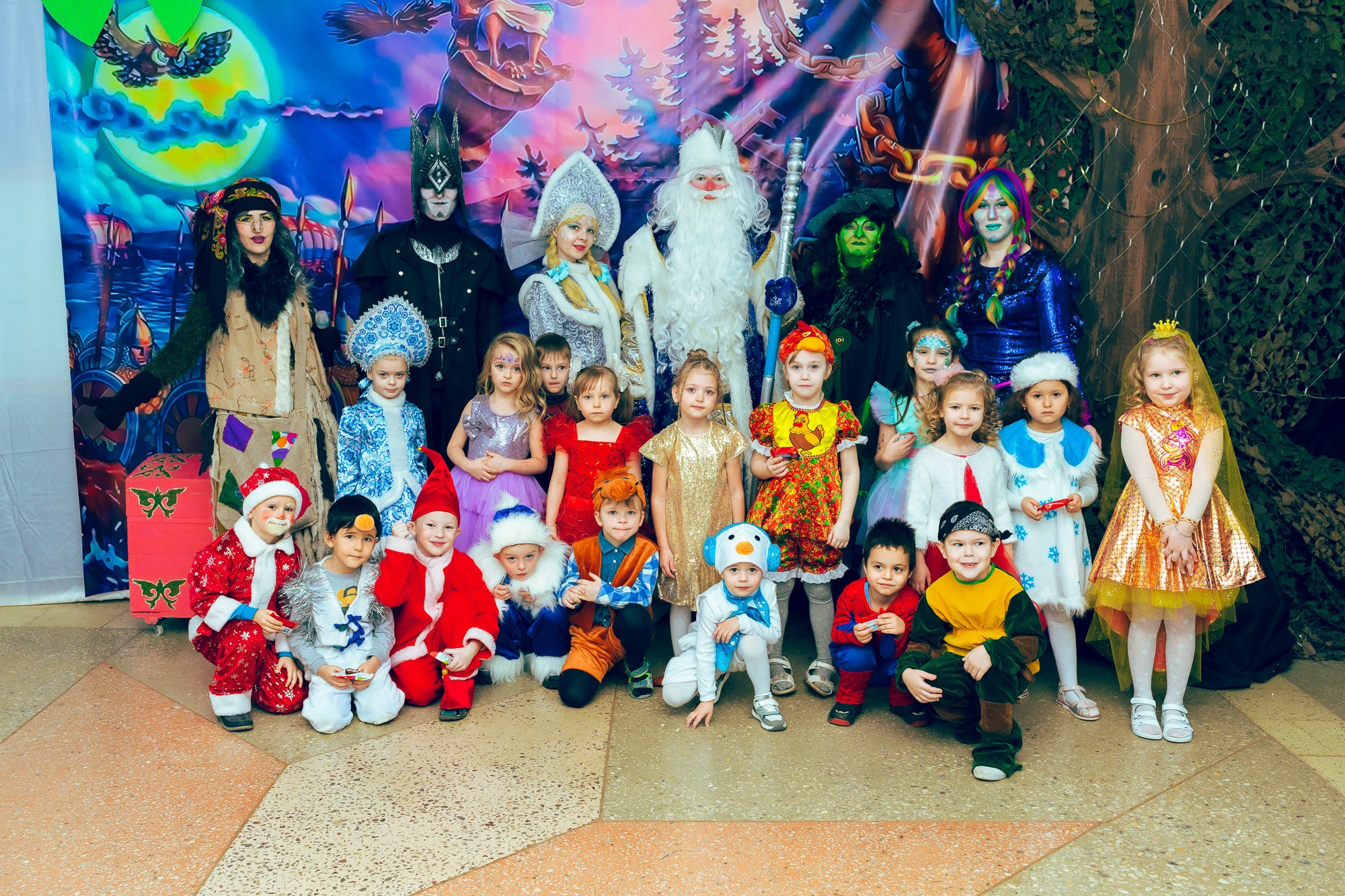 Новогодний детский утренник. Андрей Кровлин — фотограф в Славянке