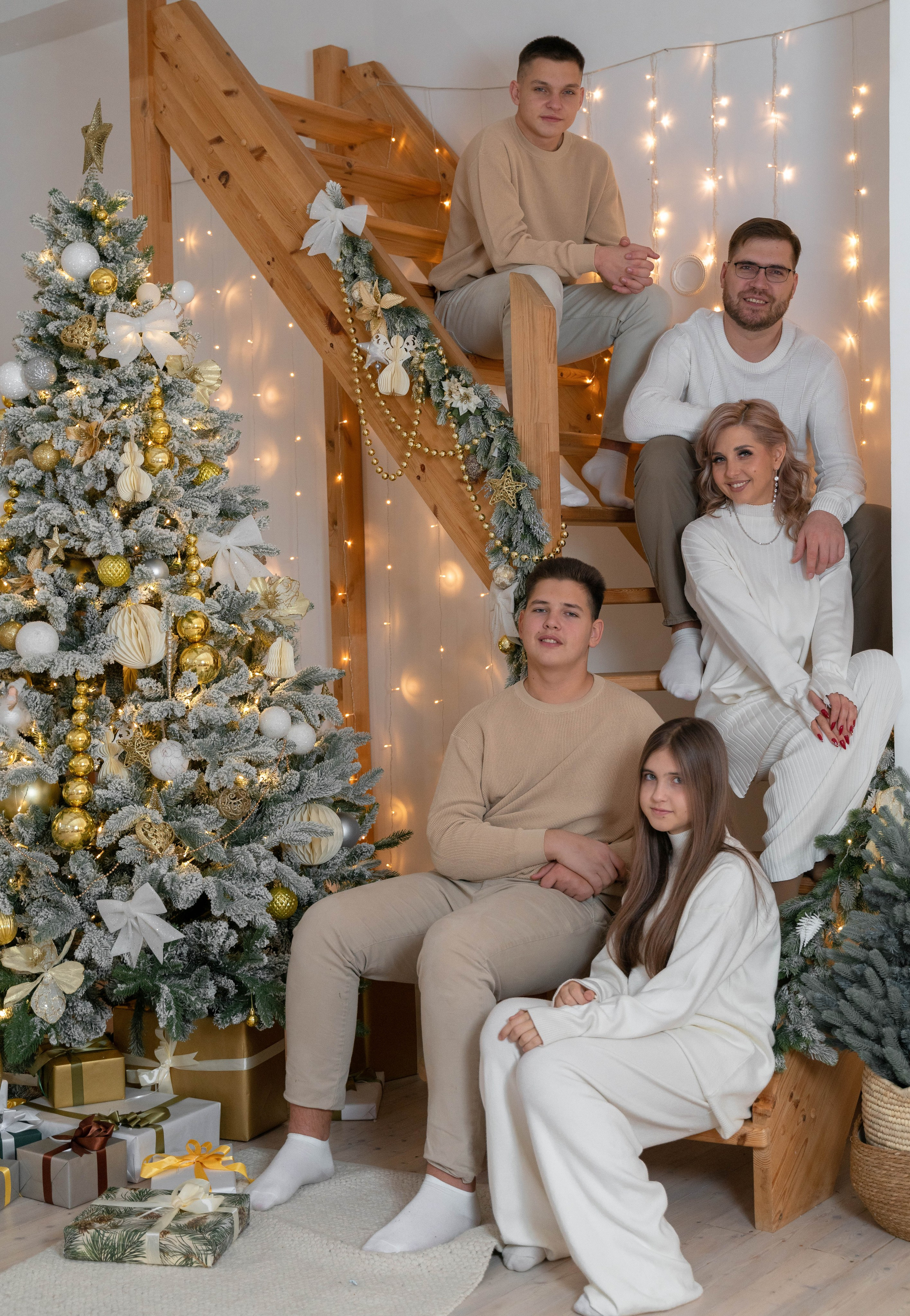 Семейная новогодняя фотосессия. ALISON FILMS
