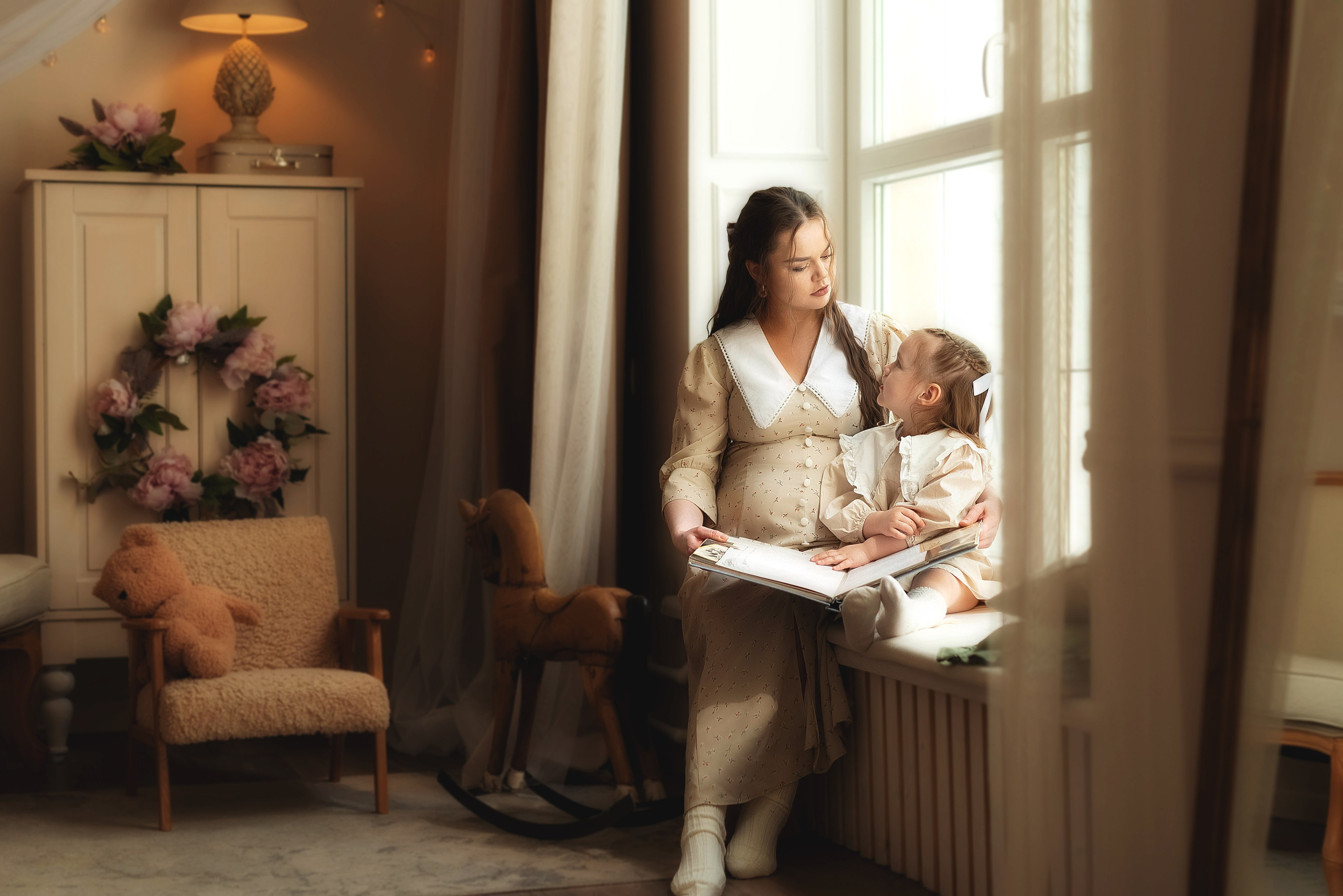 Семейная фотосессия беременности. Семейный, детский фотограф в Воронеже Анна Никитина