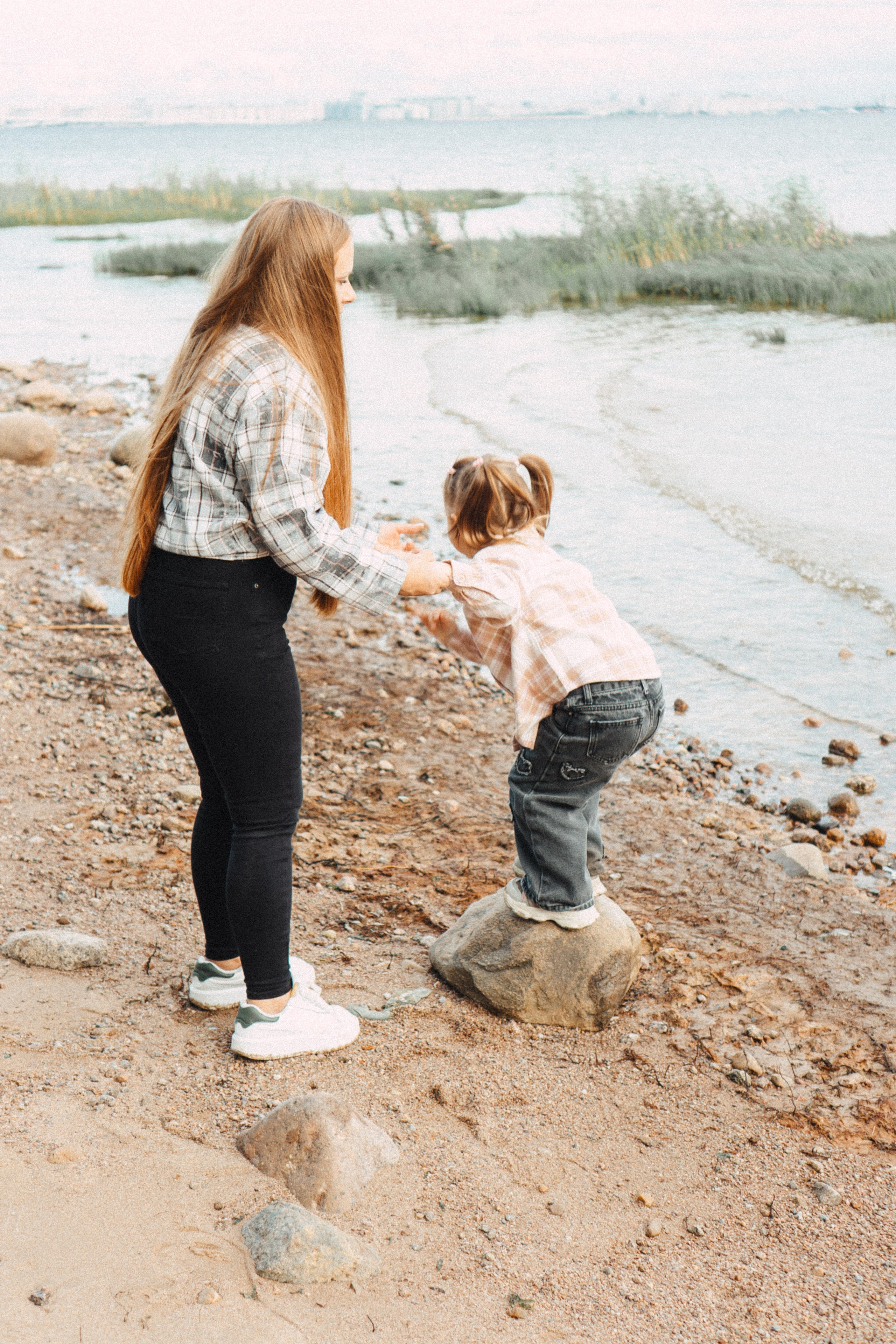 МАМА И ДОЧКА НА ФИНСКОМ ЗАЛИВЕ. Профессиональный фотограф, Санкт-Петербург — Виктория Богомолова