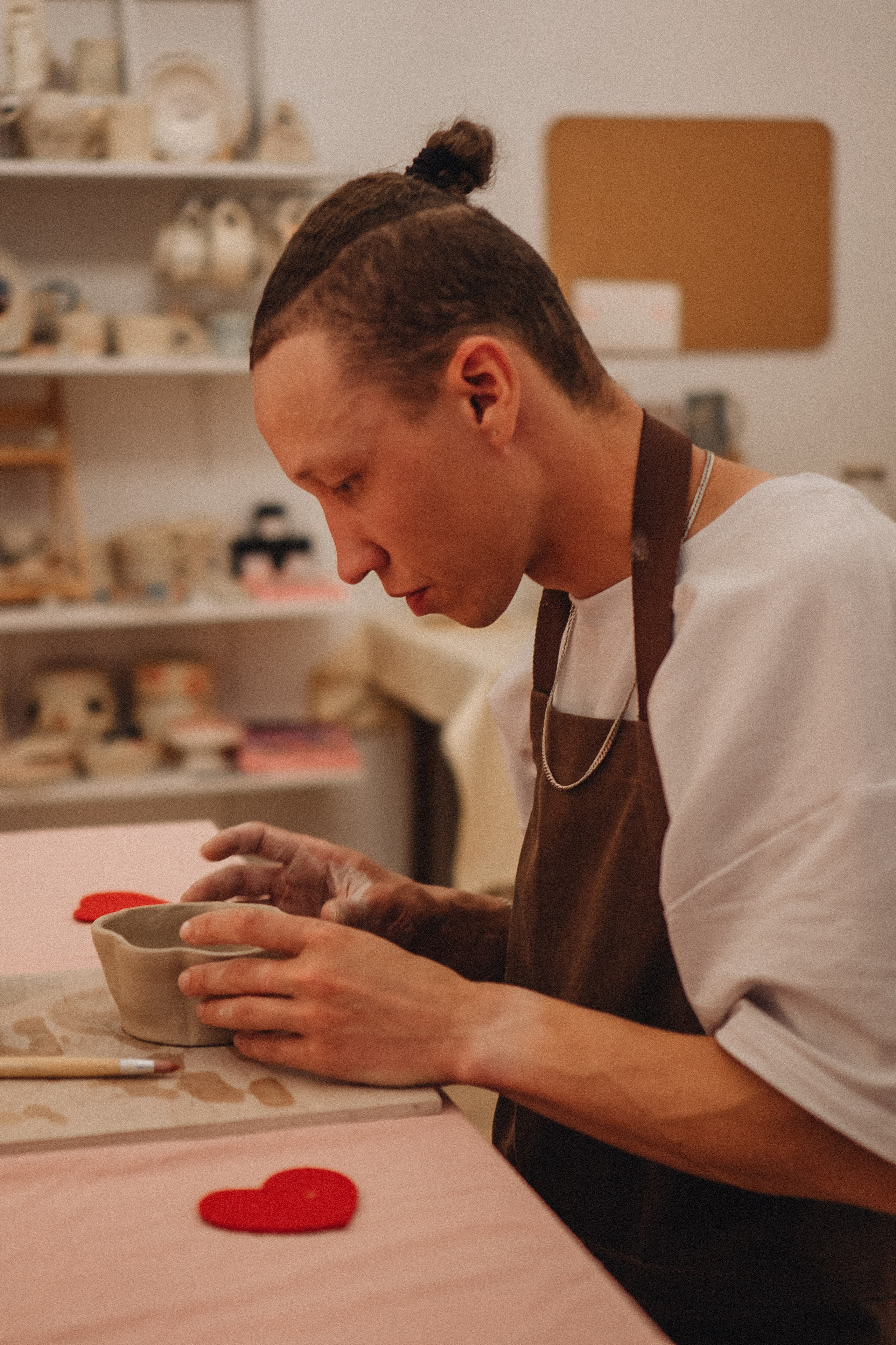СВИДАНИЕ В ГОНЧАРНОЙ МАСТЕРСКОЙ. Профессиональный фотограф, Санкт-Петербург — Виктория Богомолова