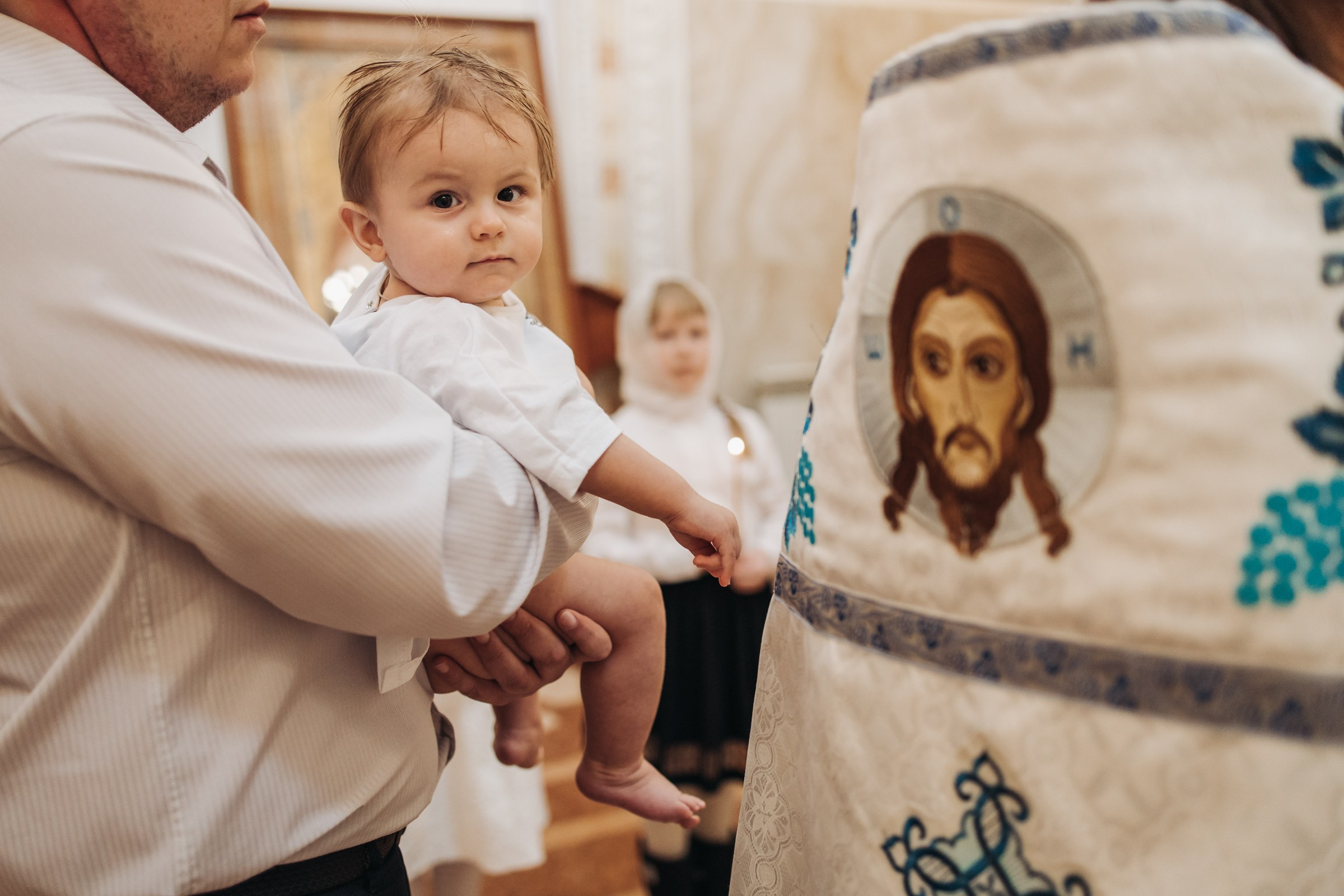 Крещение. Правильно одеваемся. Семейный и свадебный фотограф Viva Photo